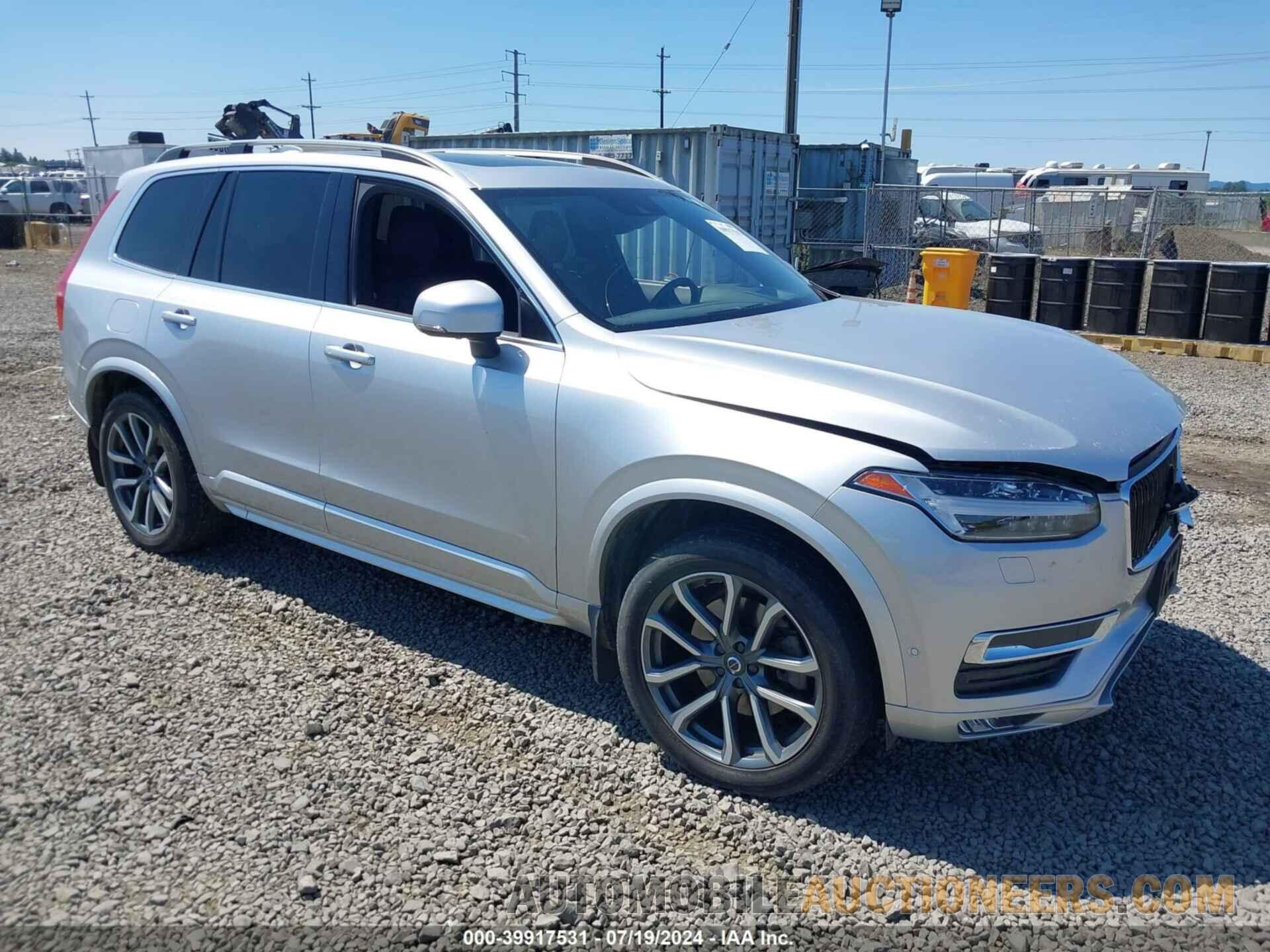 YV4A22PK8H1148773 VOLVO XC90 2017