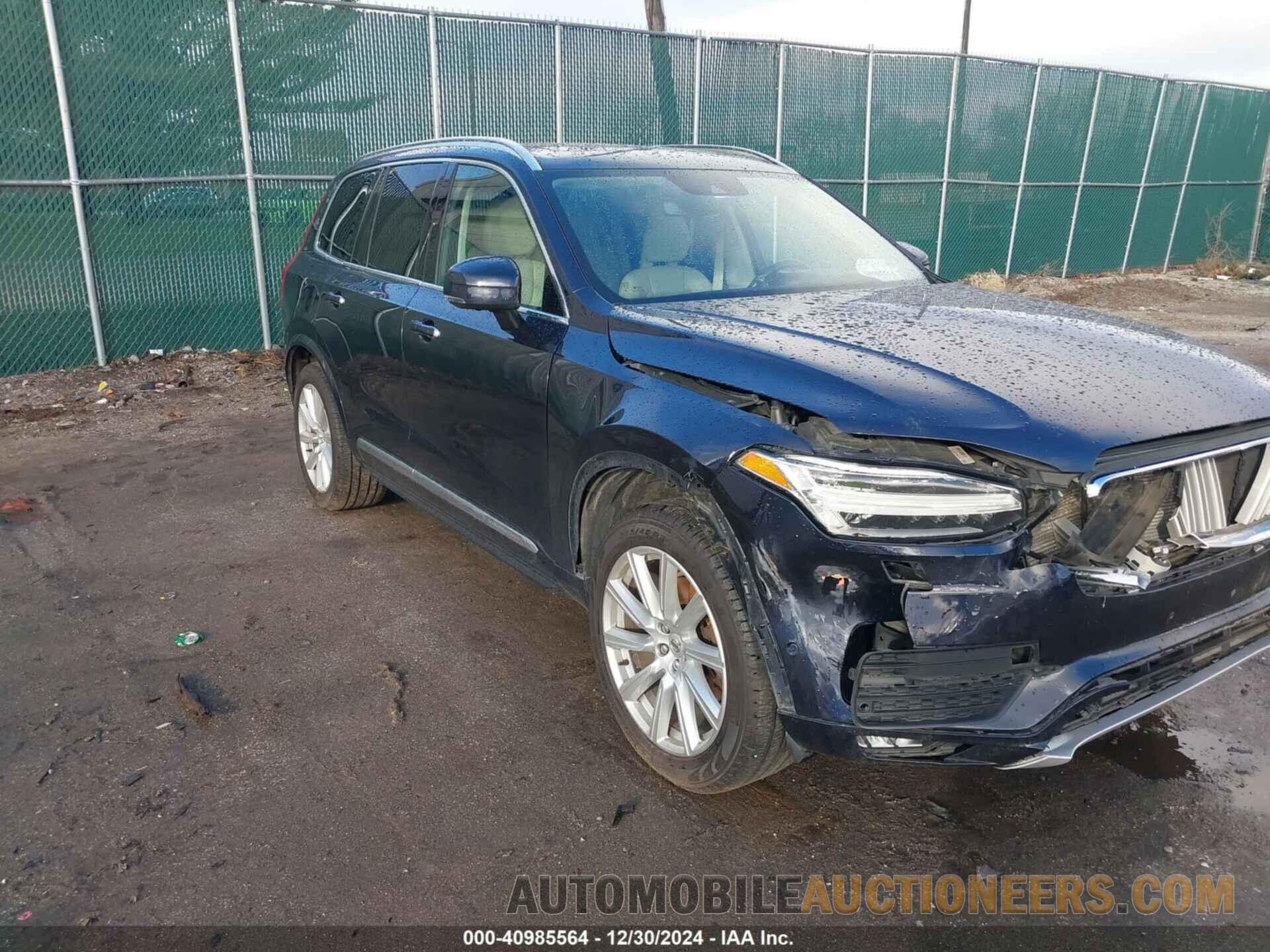 YV4A22PL0H1170999 VOLVO XC90 2017