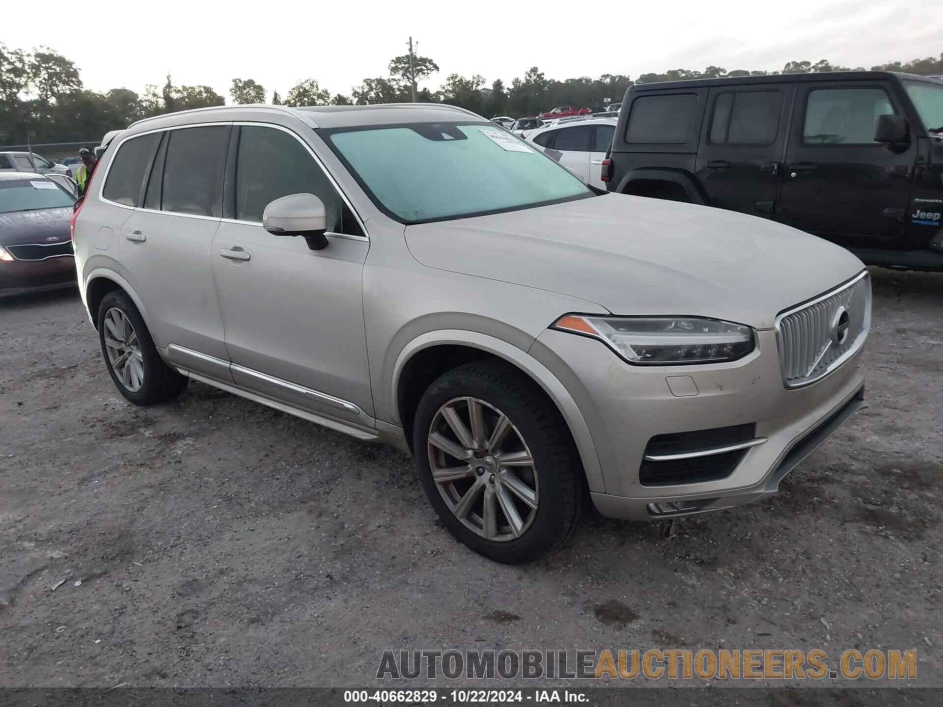 YV4A22PL8G1025711 VOLVO XC90 2016