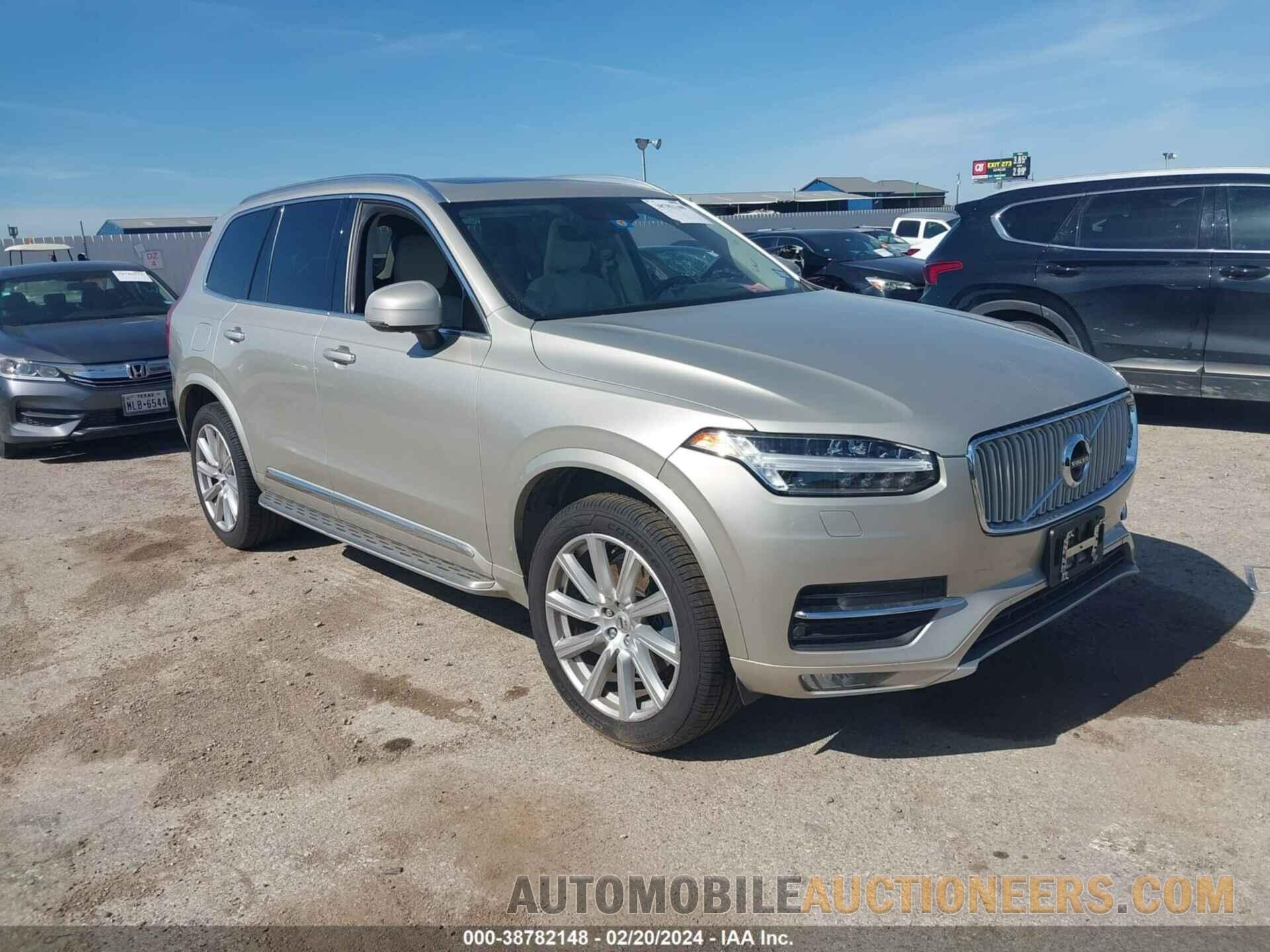 YV4A22PL8G1042606 VOLVO XC90 2016