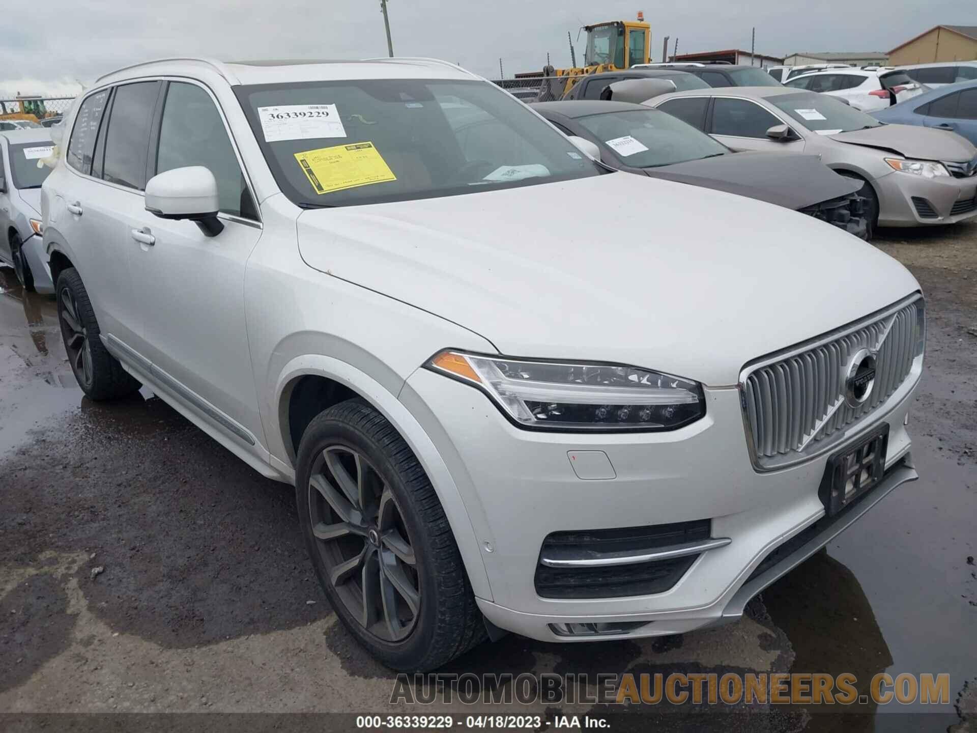 YV4A22PL8H1180891 VOLVO XC90 2017