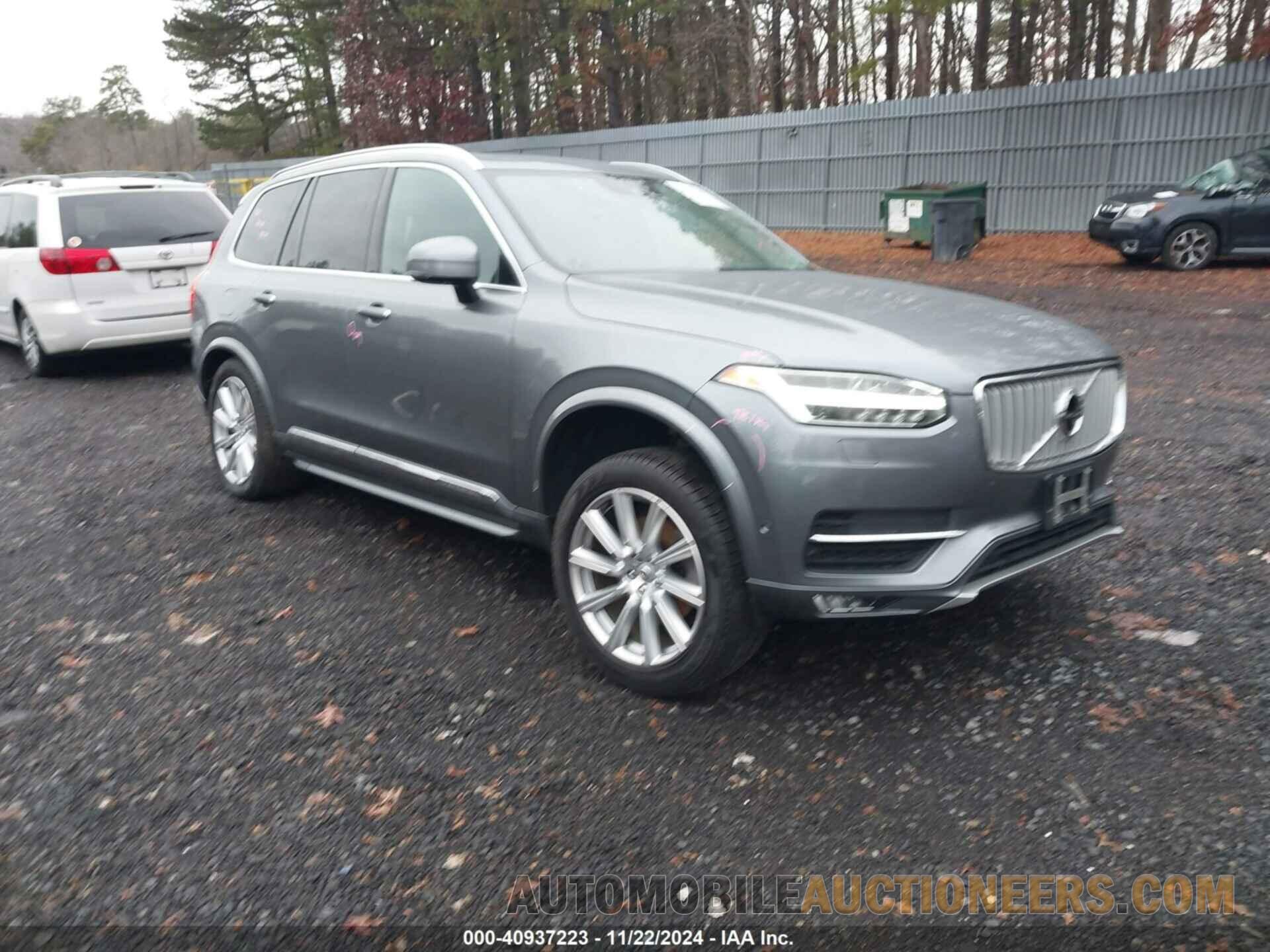 YV4A22PLXH1125794 VOLVO XC90 2017