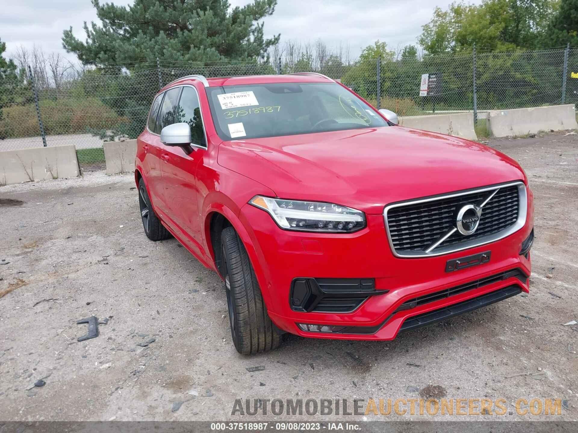 YV4A22PMXG1052207 VOLVO XC90 2016