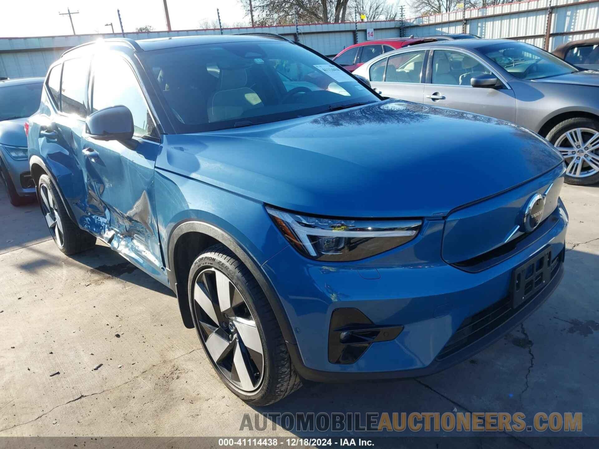 YV4ED3UM7P2061060 VOLVO XC40 RECHARGE PURE ELECTRIC 2023