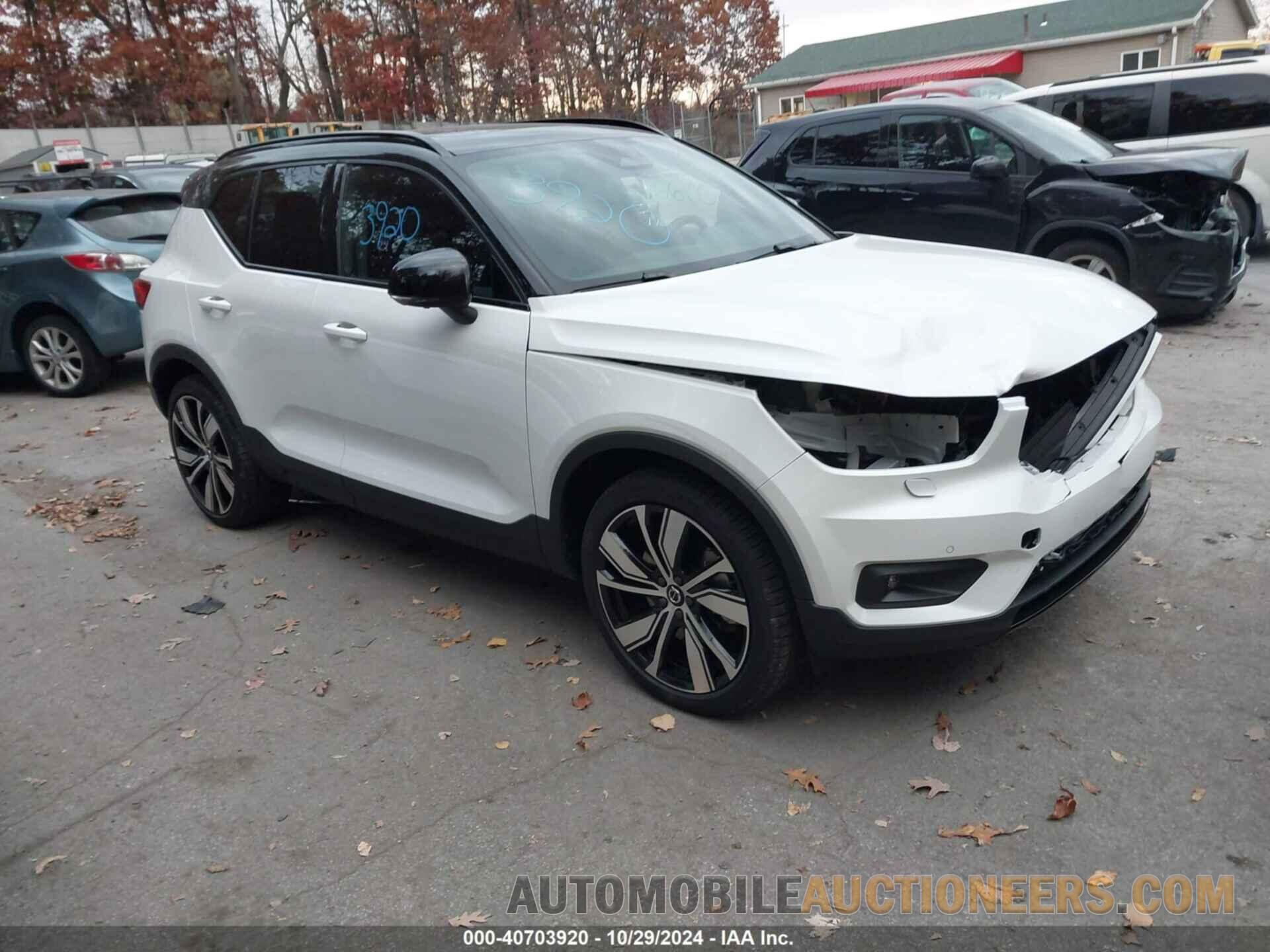 YV4ED3UR0M2565974 VOLVO XC40 RECHARGE PURE ELECTRIC 2021