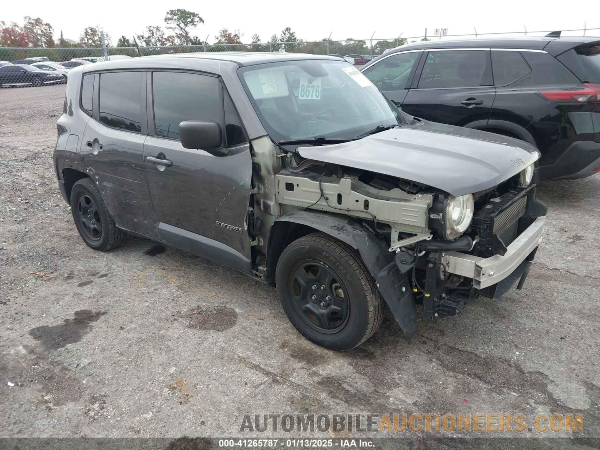 ZACCJAAB0JPG68425 JEEP RENEGADE 2018