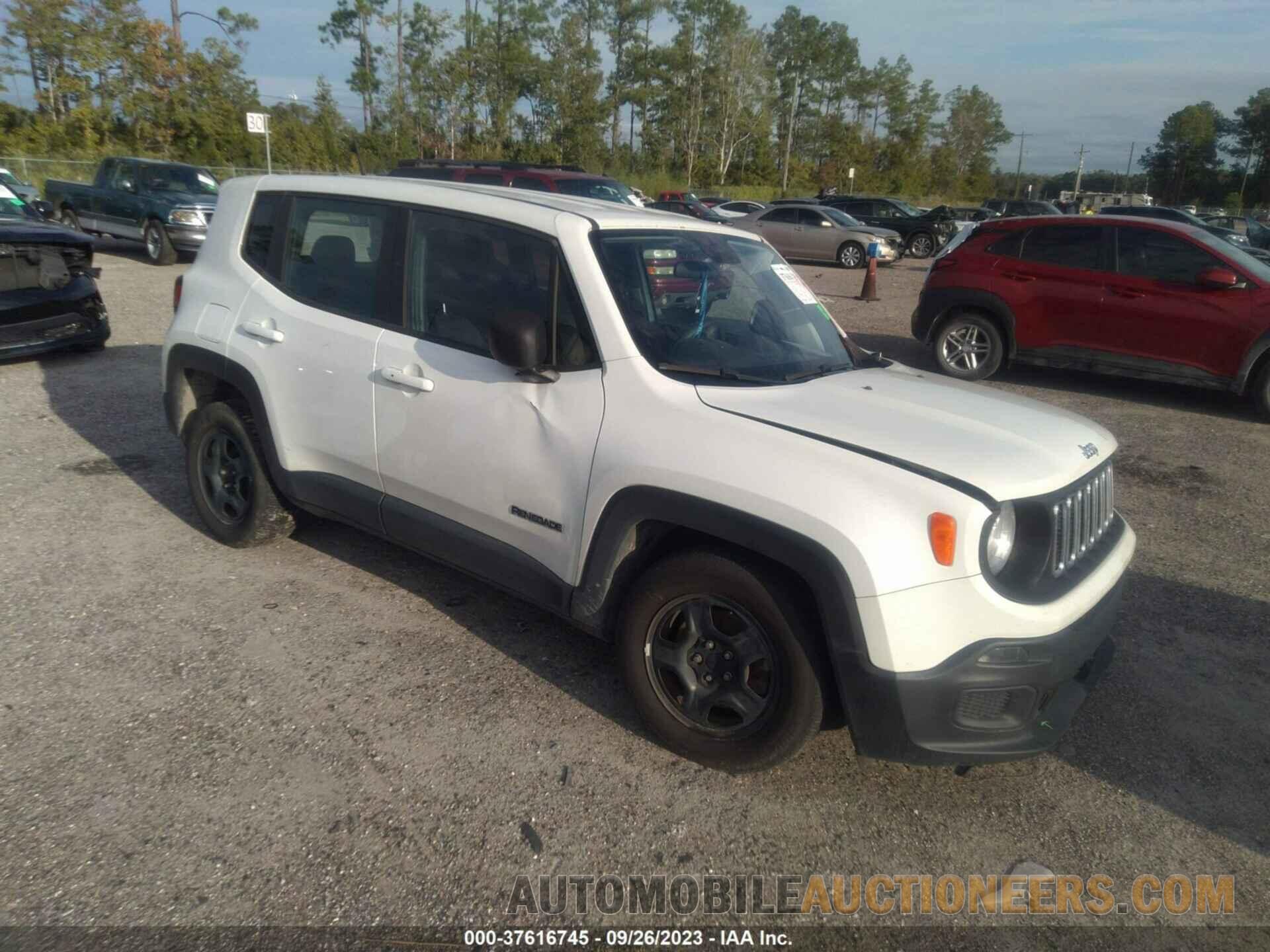 ZACCJAAB0JPG99285 JEEP RENEGADE 2018