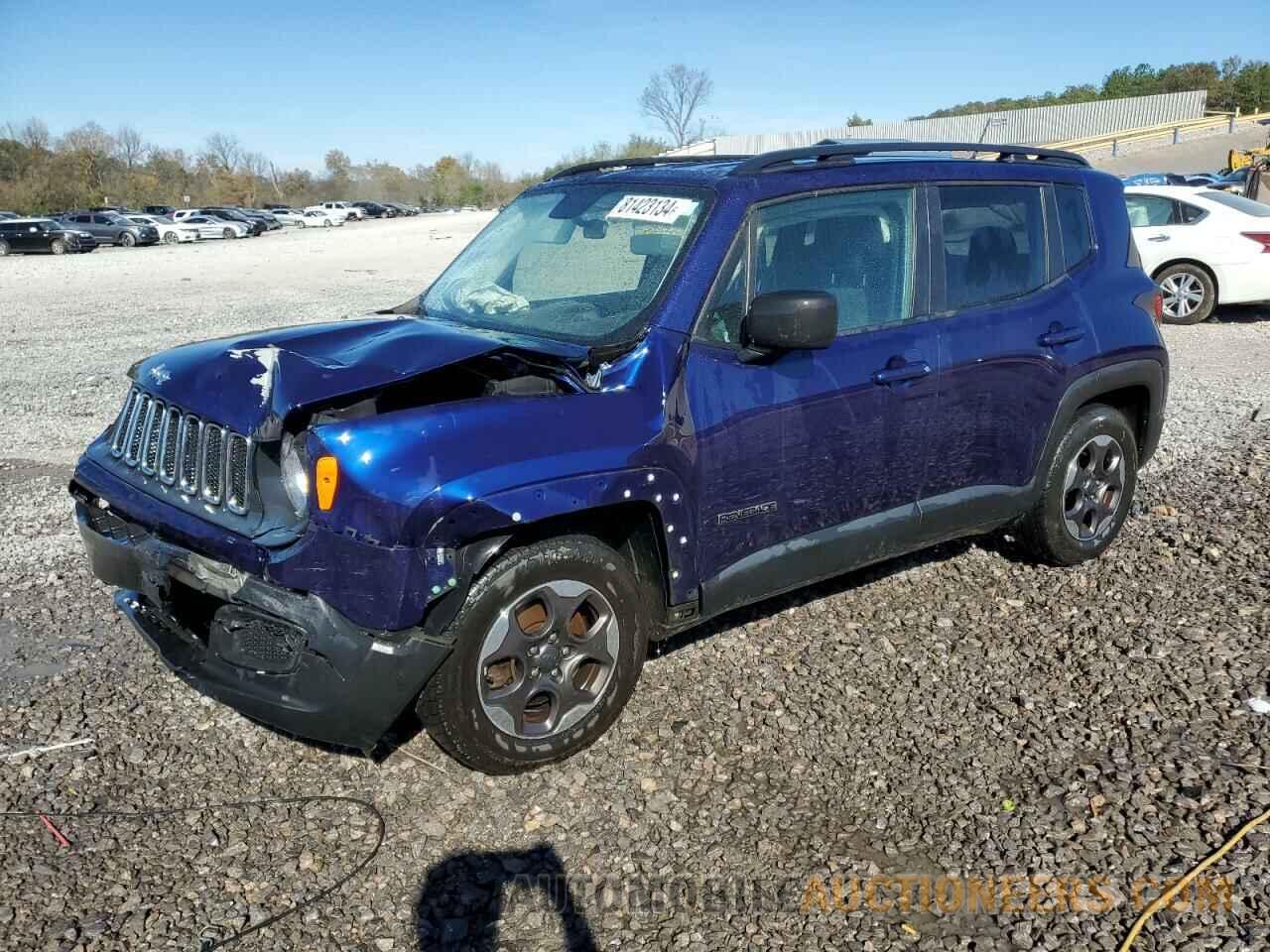 ZACCJAAB1HPF03218 JEEP RENEGADE 2017