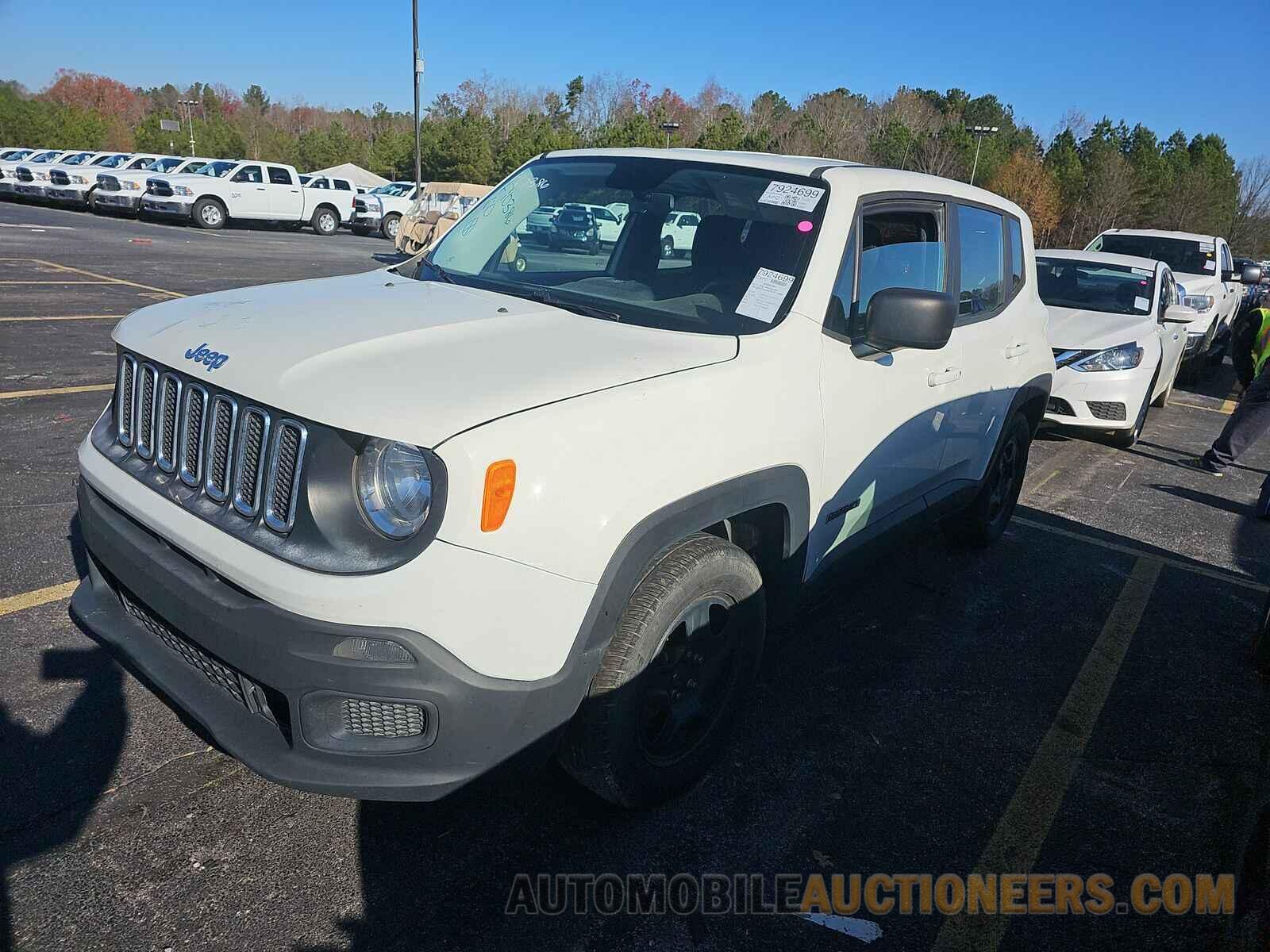 ZACCJAAB2HPF10386 Jeep Renegade 2017