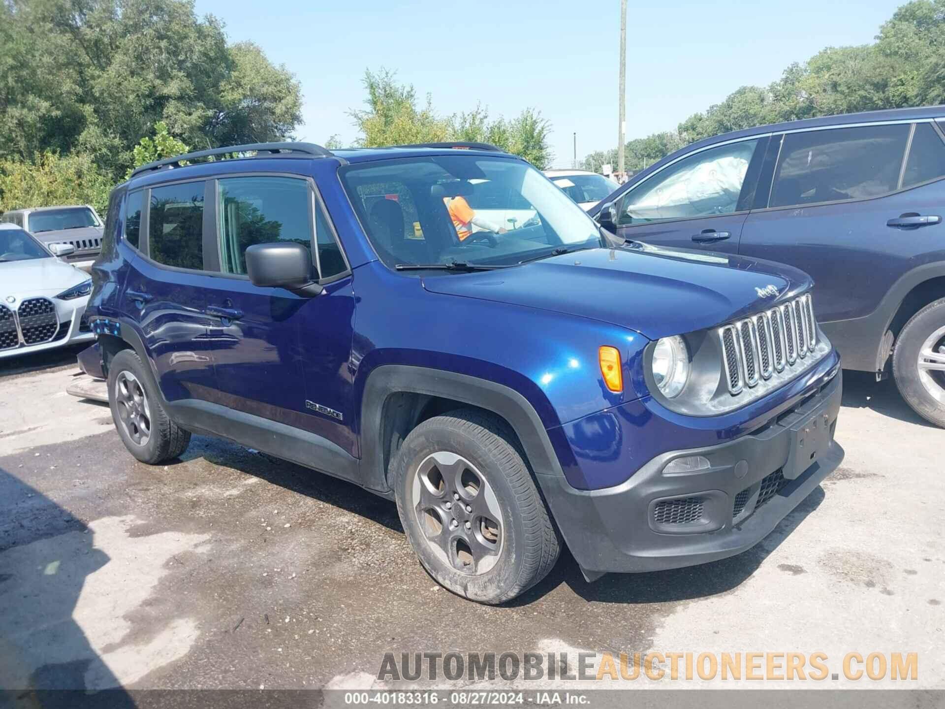 ZACCJAAB3HPE53017 JEEP RENEGADE 2017