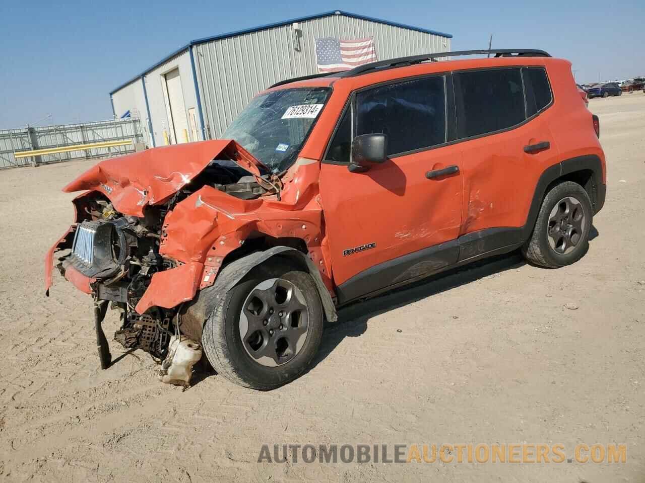 ZACCJAAB3HPF48435 JEEP RENEGADE 2017