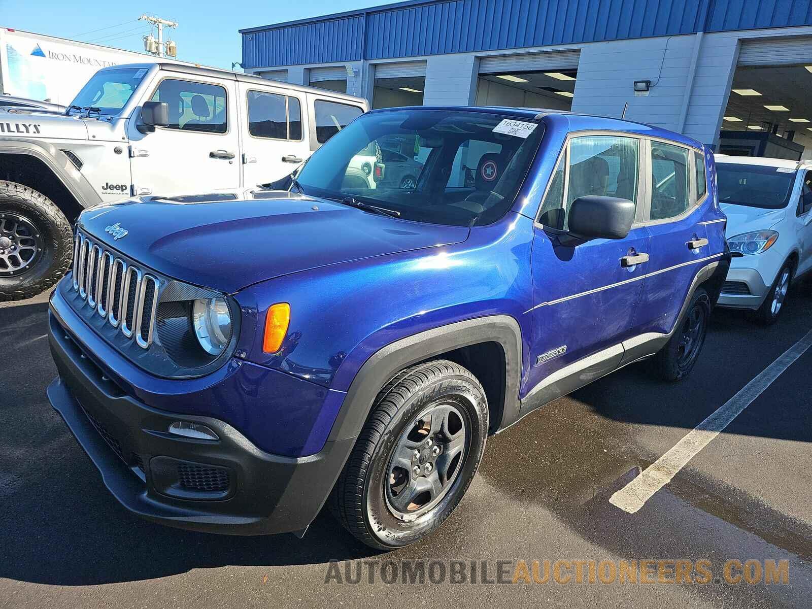 ZACCJAAB4HPE68061 Jeep Renegade 2017