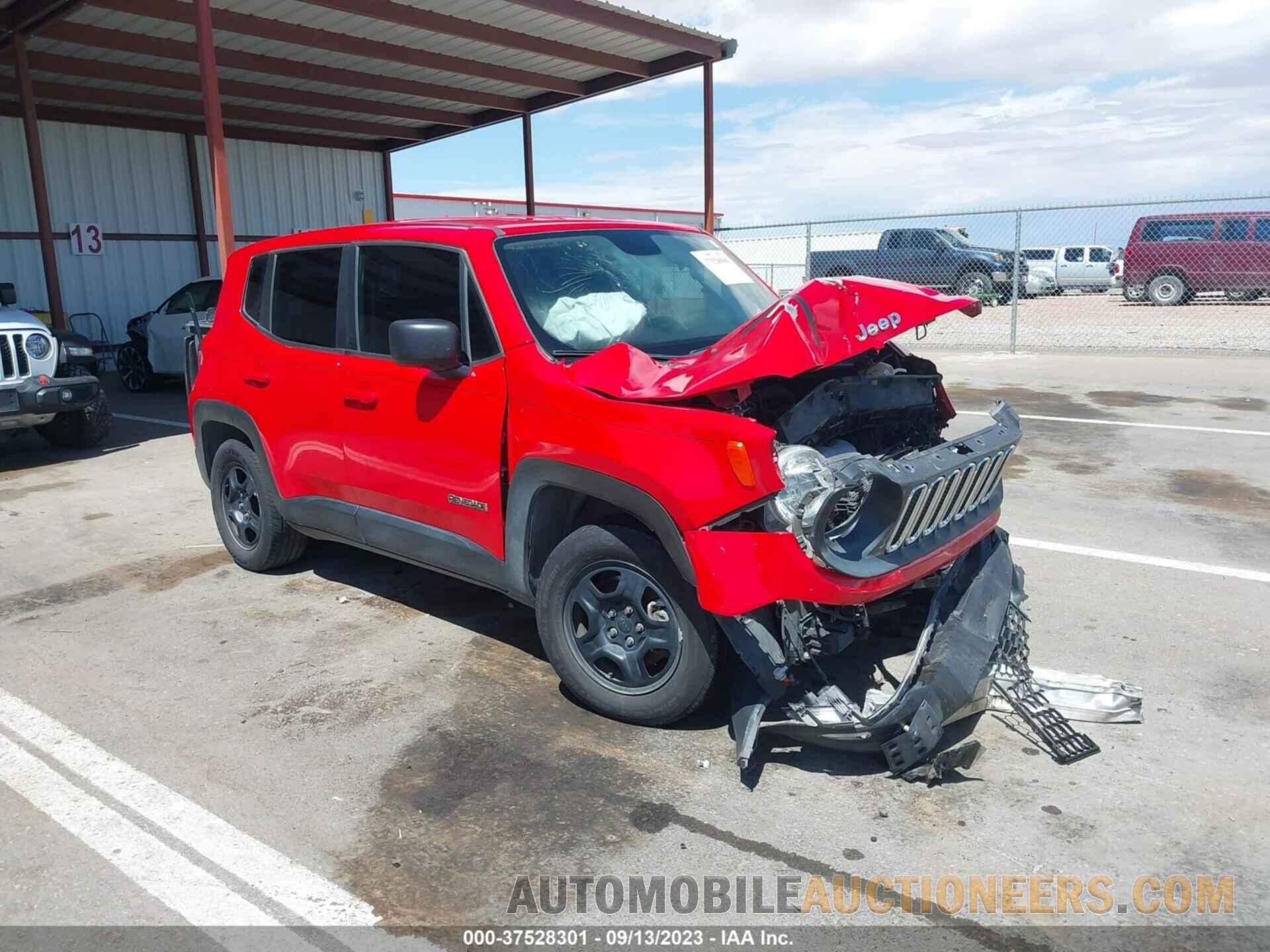 ZACCJAAB5JPG96396 JEEP RENEGADE 2018