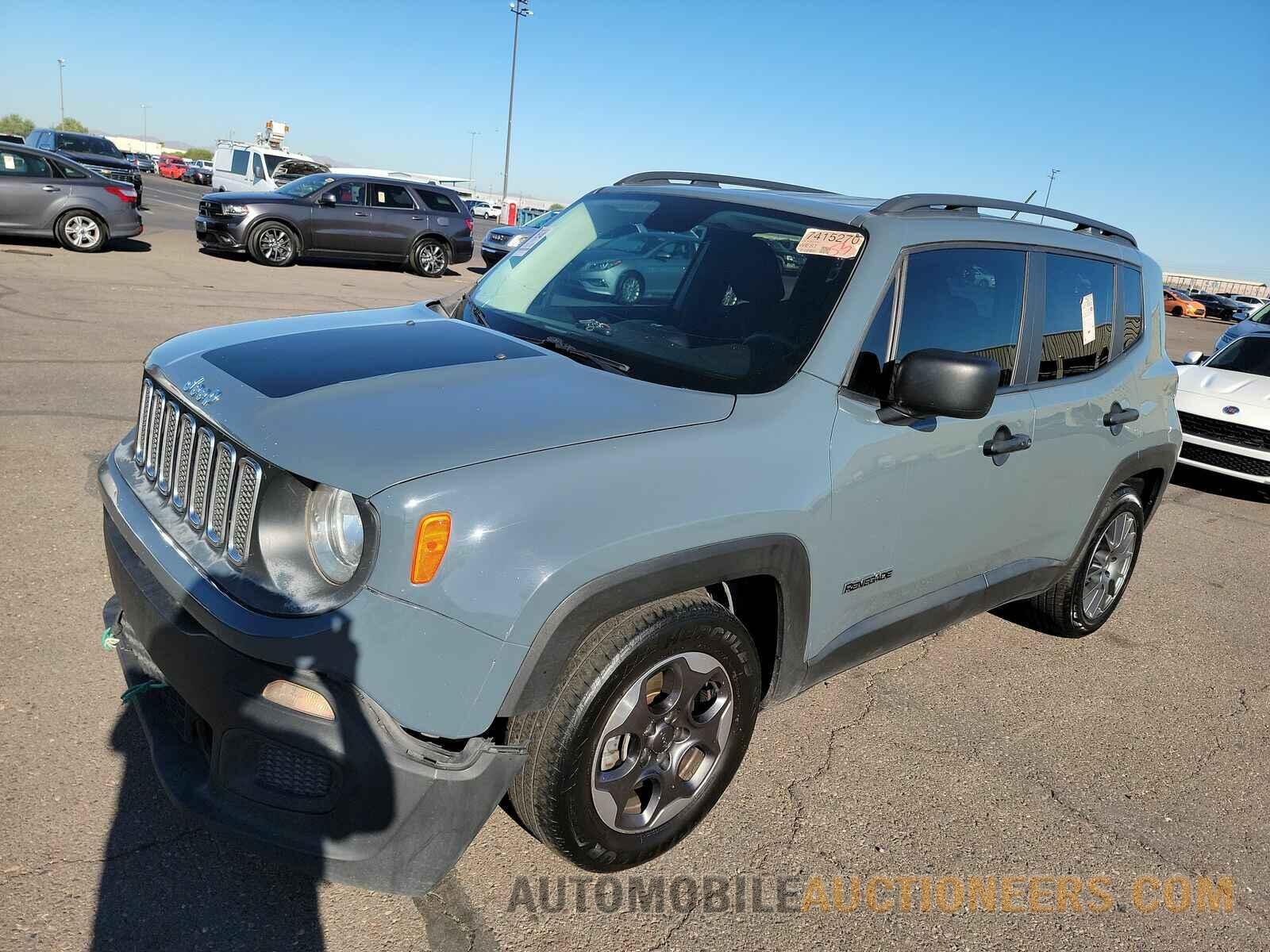 ZACCJAAB6HPF01528 Jeep Renegade 2017