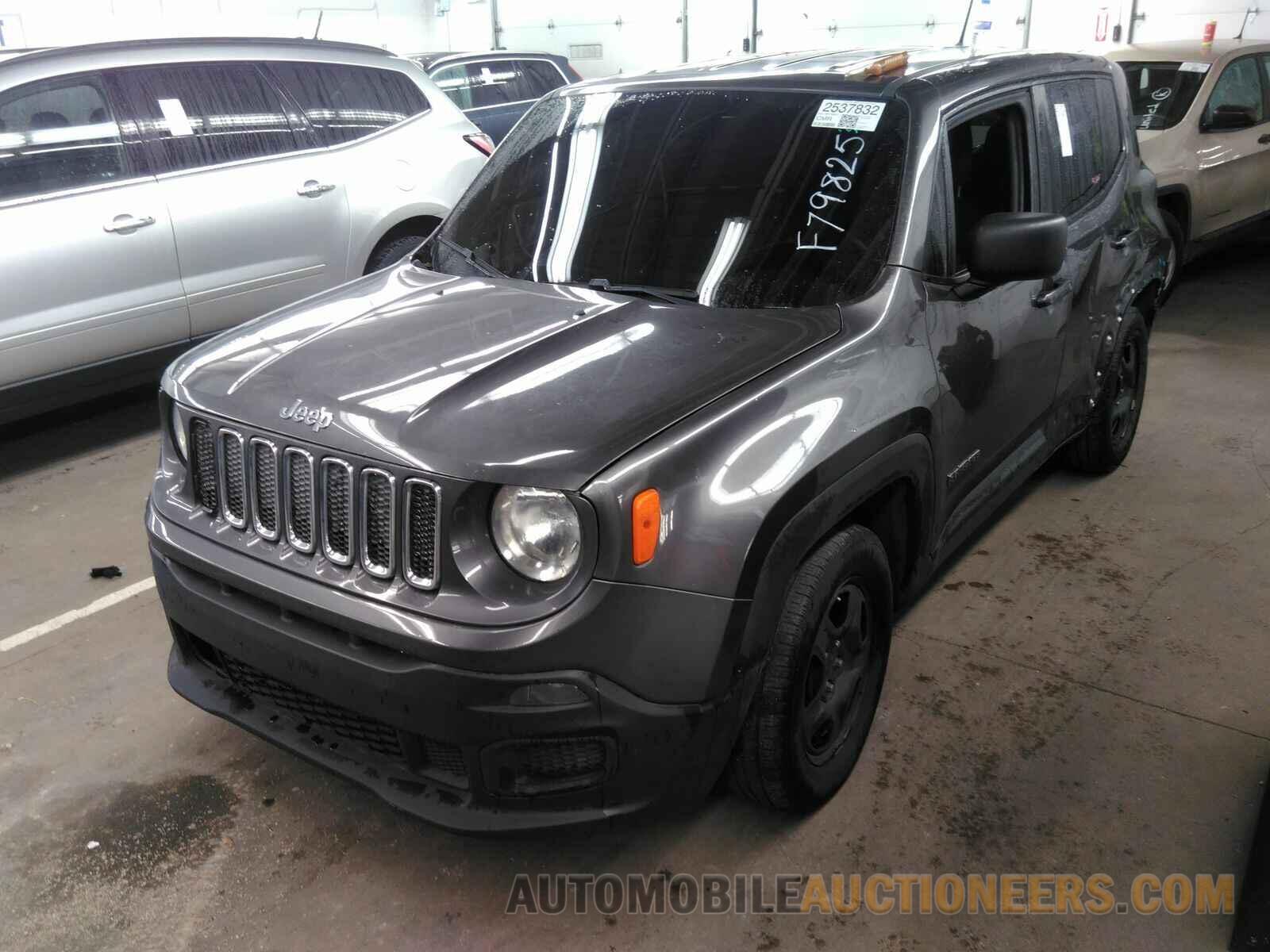 ZACCJAAB6HPF79825 Jeep Renegade 2017