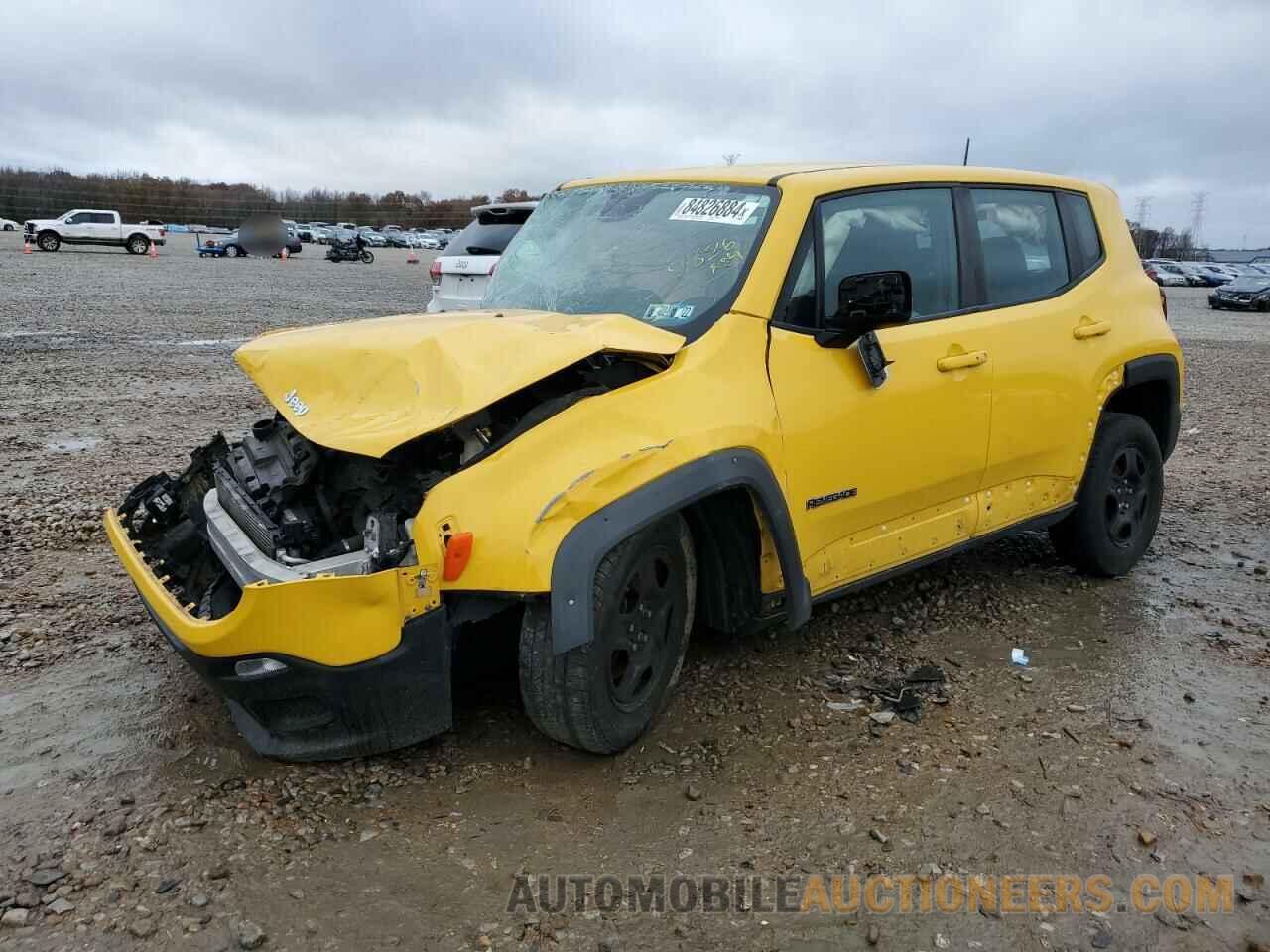 ZACCJAAB6HPF88914 JEEP RENEGADE 2017