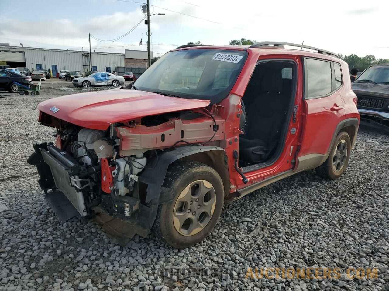 ZACCJAAB6JPG70096 JEEP RENEGADE 2018