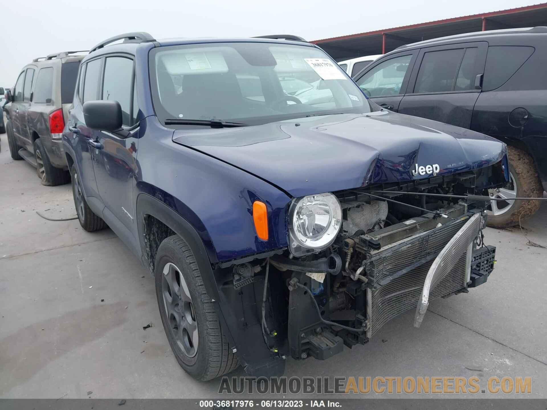 ZACCJAAB6JPH01055 JEEP RENEGADE 2018