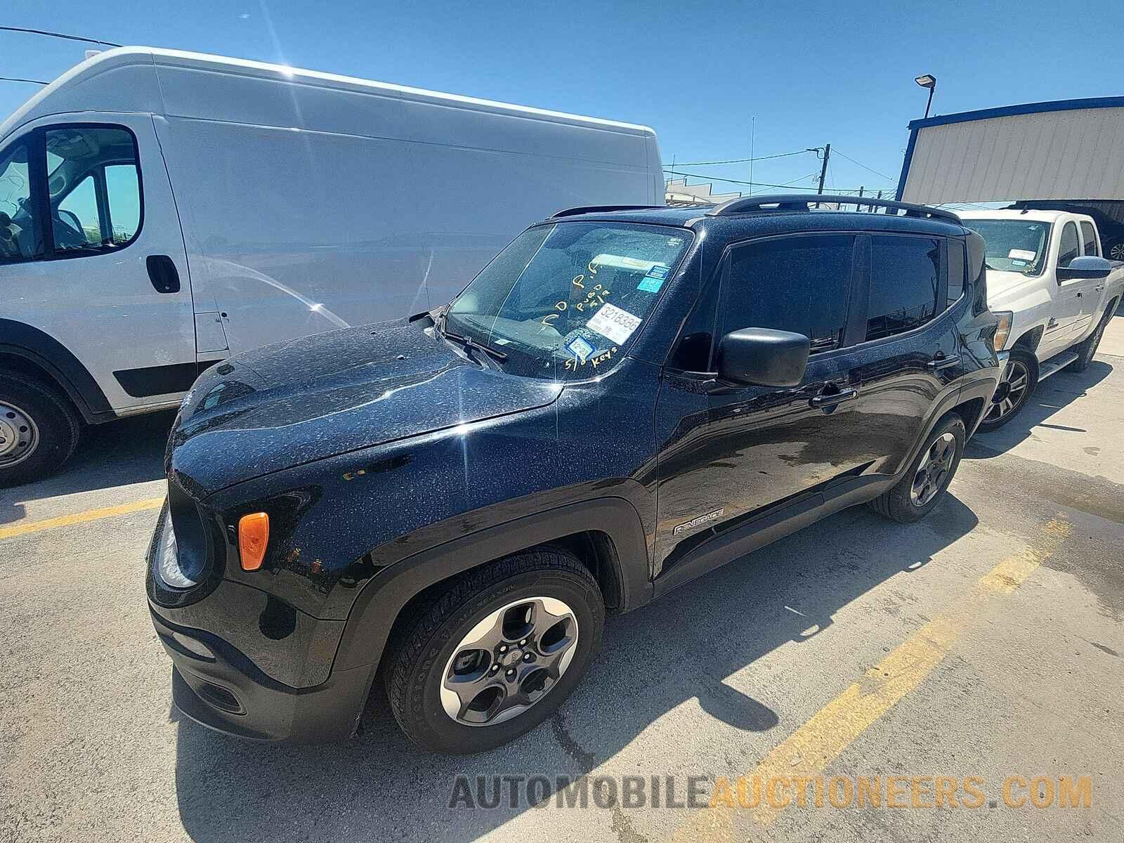 ZACCJAAB7HPF70583 Jeep Renegade 2017