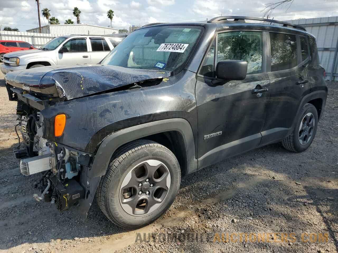 ZACCJAAB7HPF74214 JEEP RENEGADE 2017