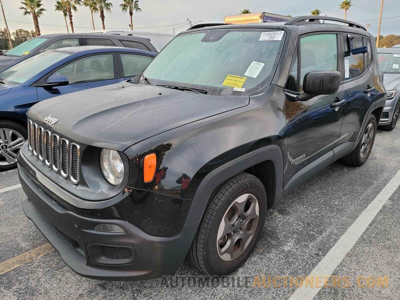 ZACCJAAB8HPE71660 Jeep Renegade 2017