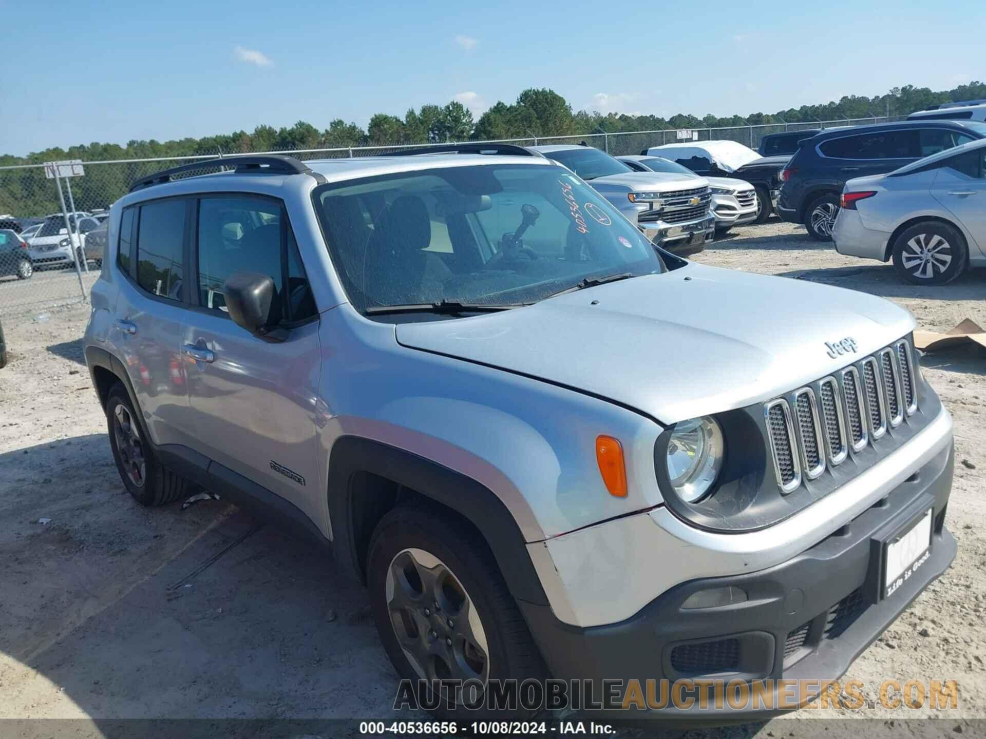 ZACCJAAB8HPF71144 JEEP RENEGADE 2017