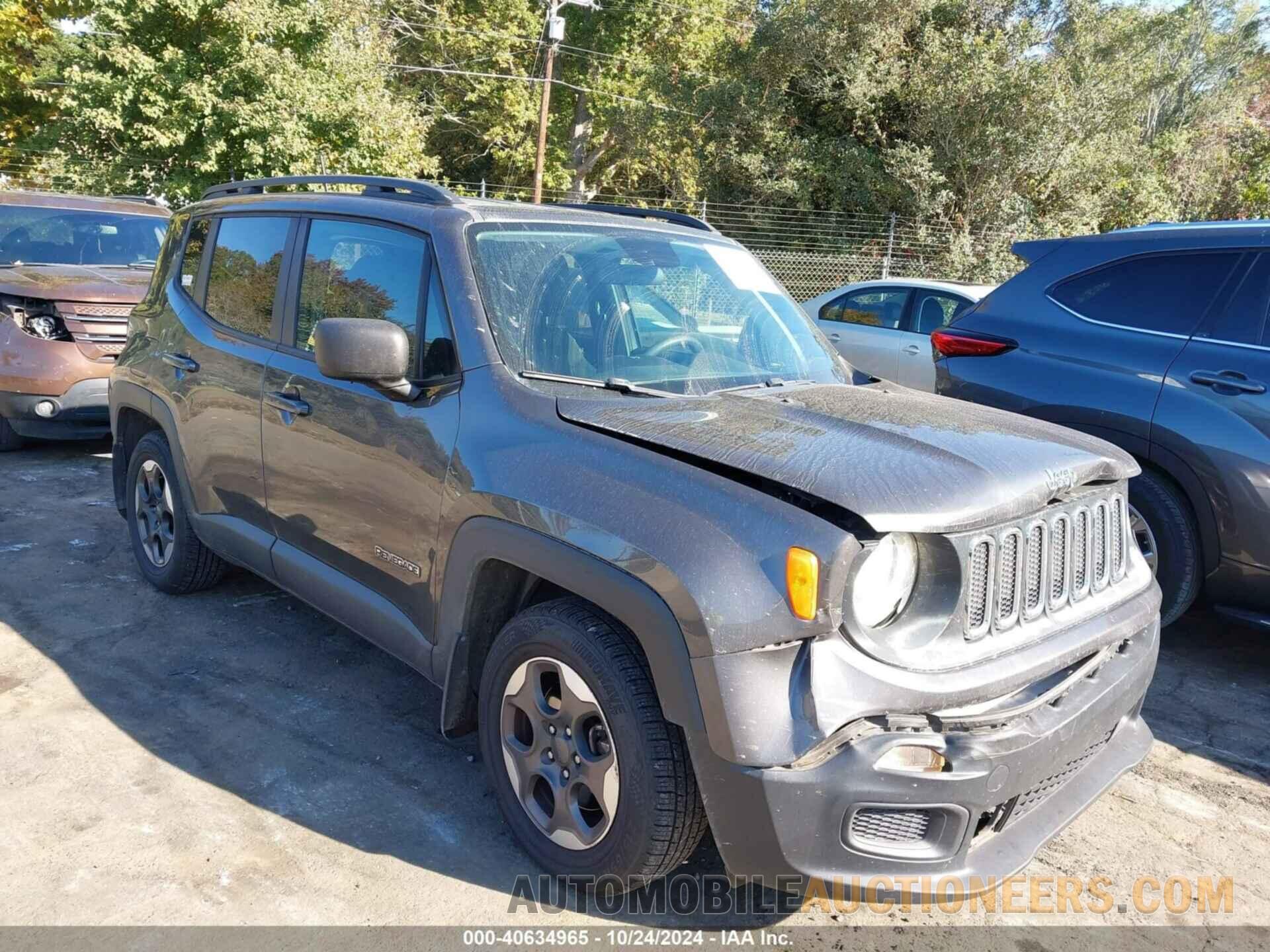 ZACCJAAB8JPG85845 JEEP RENEGADE 2018