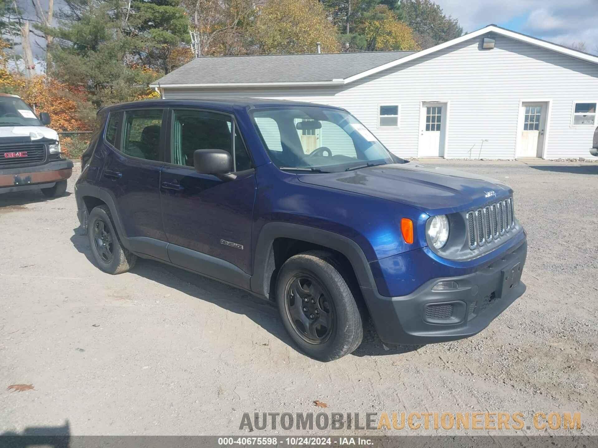 ZACCJAAB9HPF89684 JEEP RENEGADE 2017