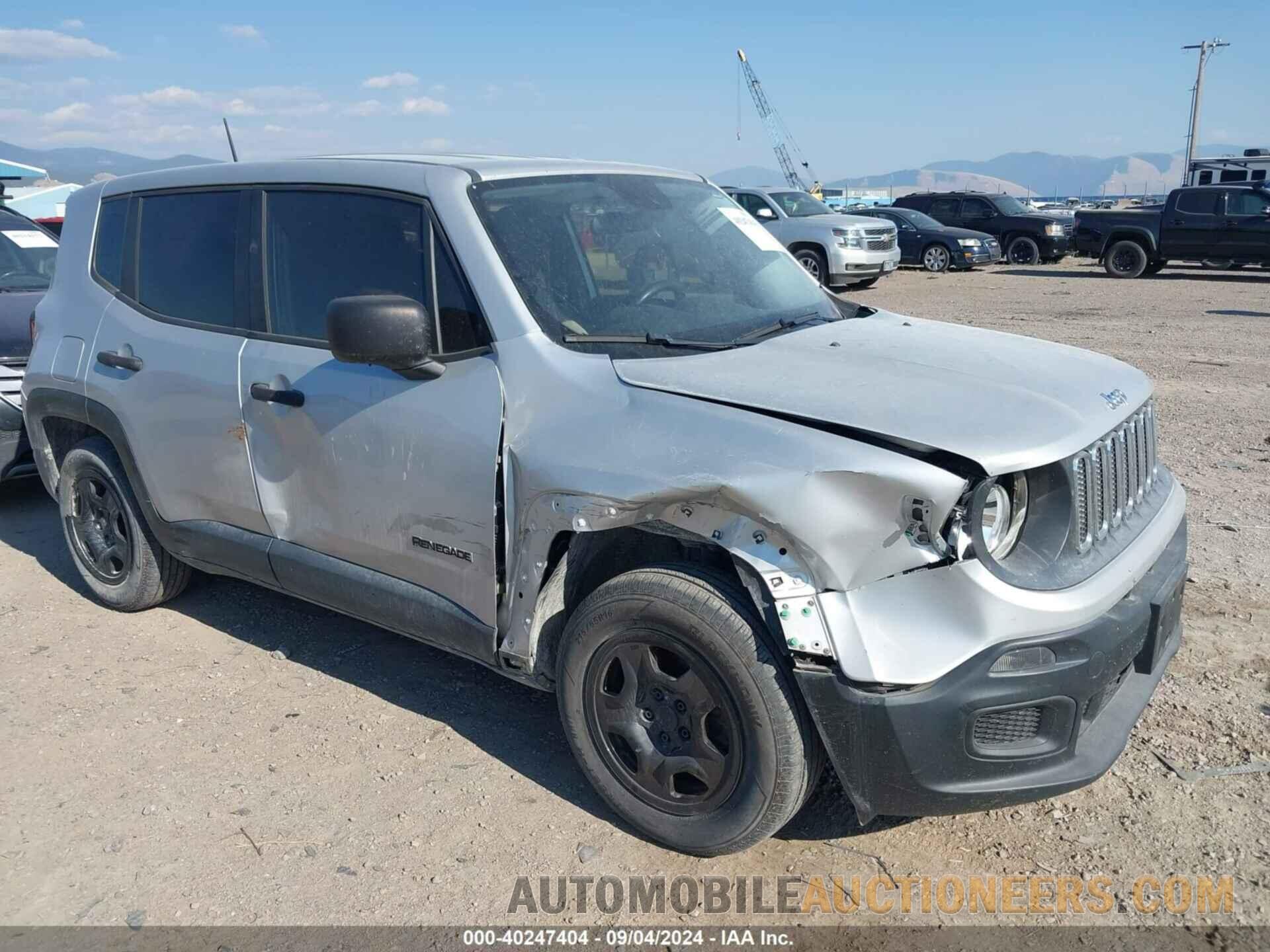 ZACCJAAH0FPB55610 JEEP RENEGADE 2015