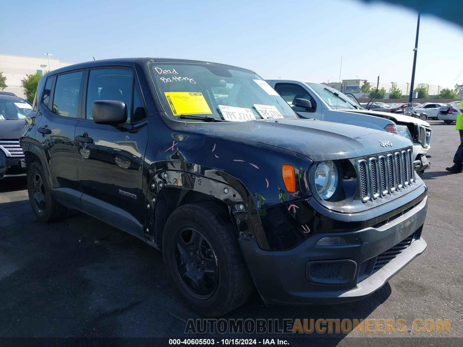 ZACCJAAH1FPC21341 JEEP RENEGADE 2015