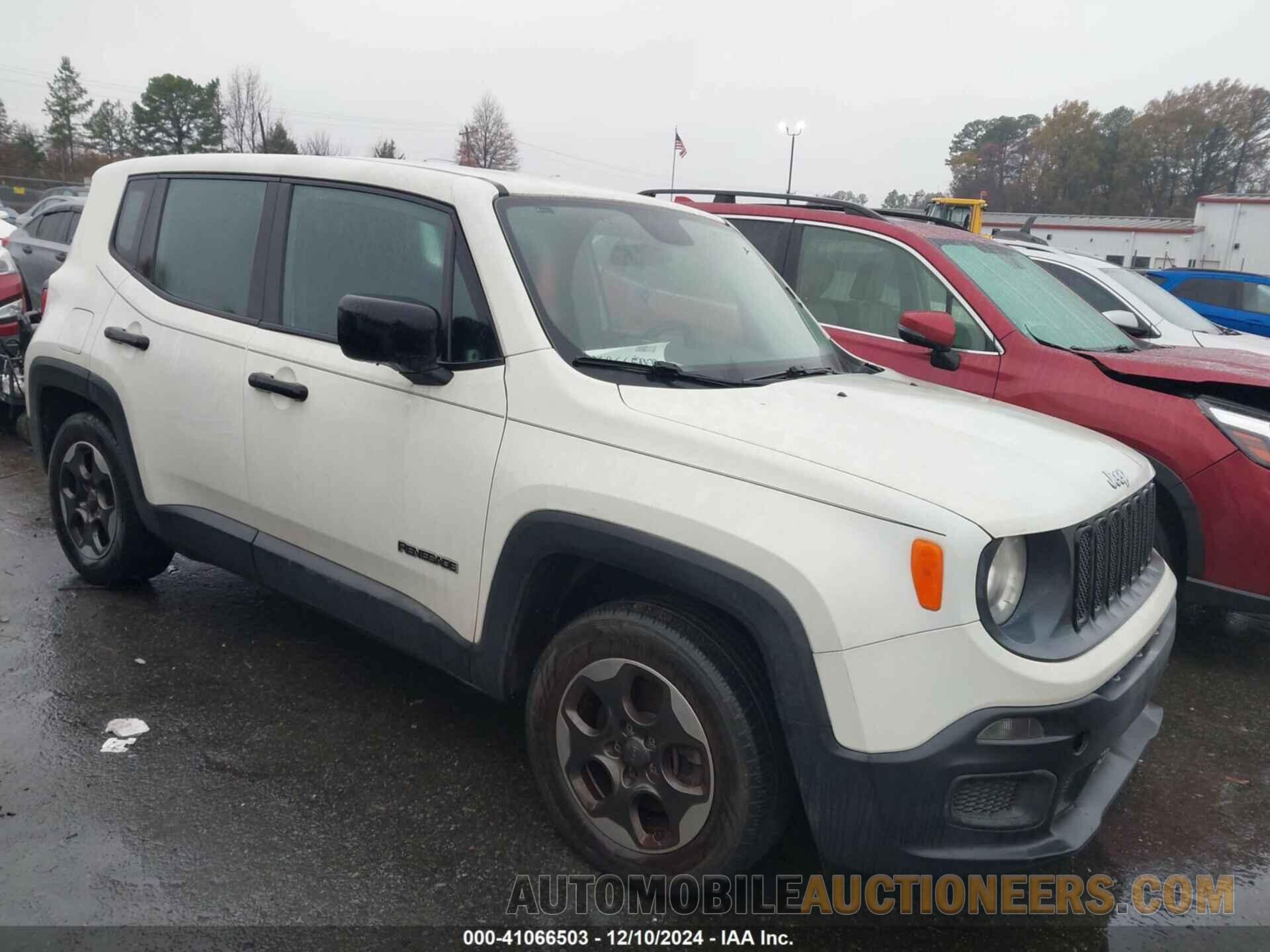 ZACCJAAH3FPB37750 JEEP RENEGADE 2015