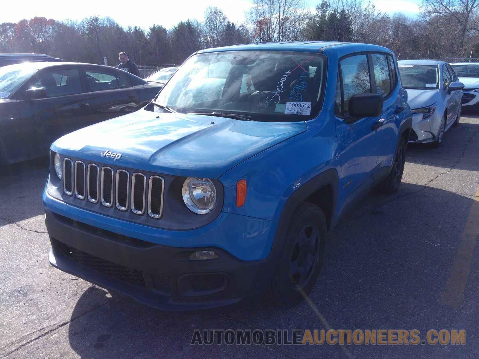 ZACCJAAH9FPB96172 Jeep Renegade 2015