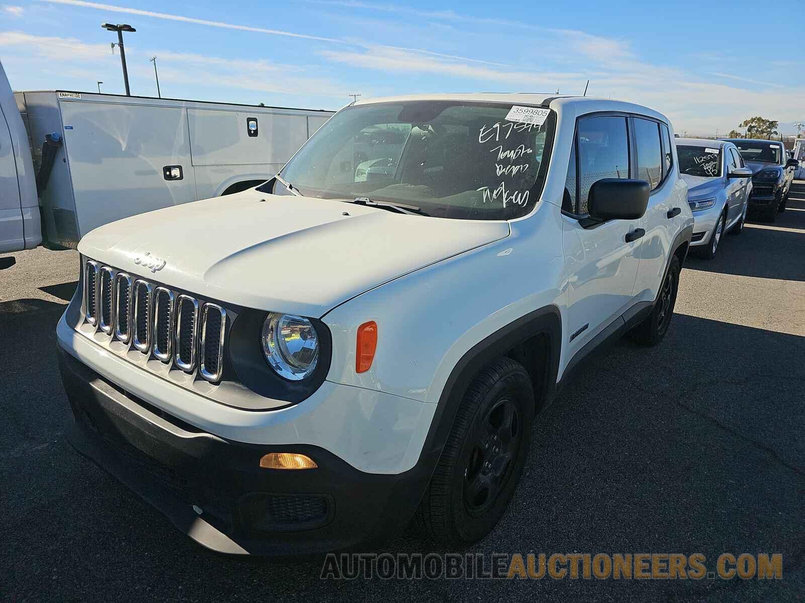 ZACCJAAH9HPE97544 Jeep Renegade 2017