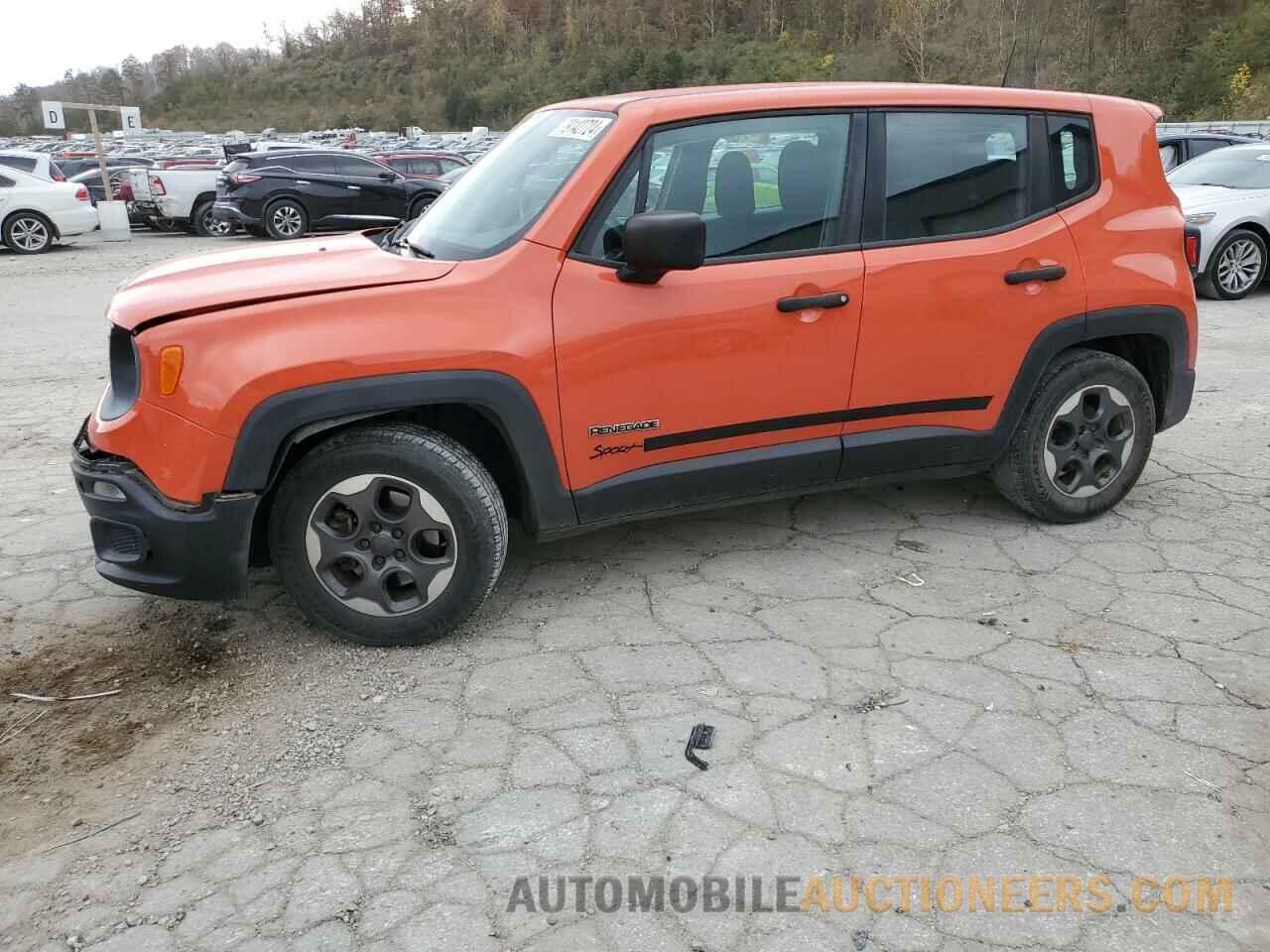 ZACCJAAT0FPB76605 JEEP RENEGADE 2015