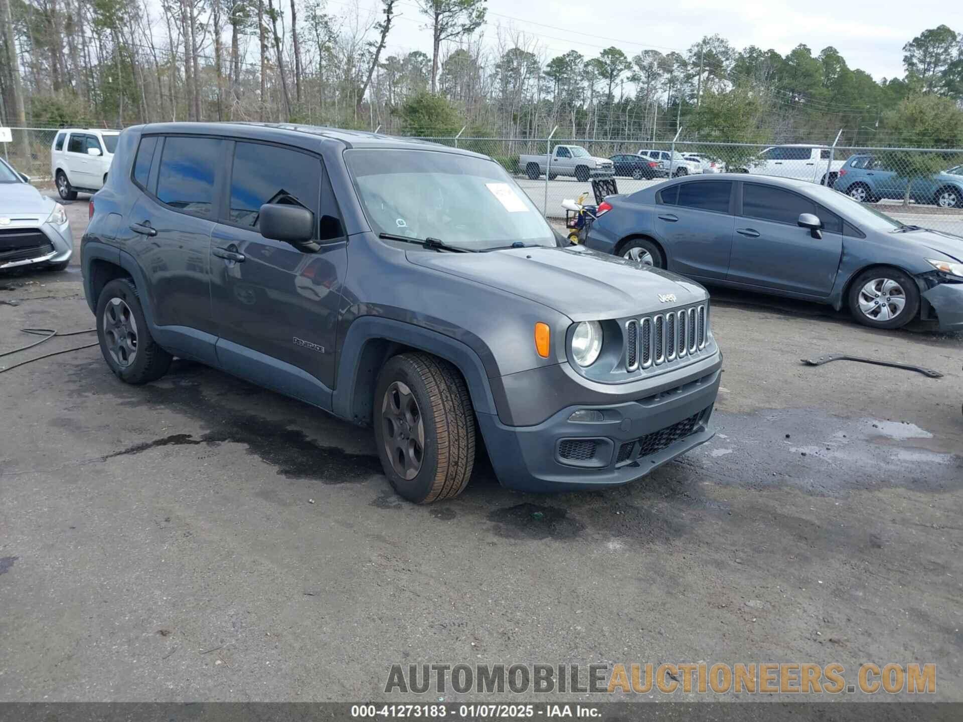 ZACCJAAT0GPC71492 JEEP RENEGADE 2016