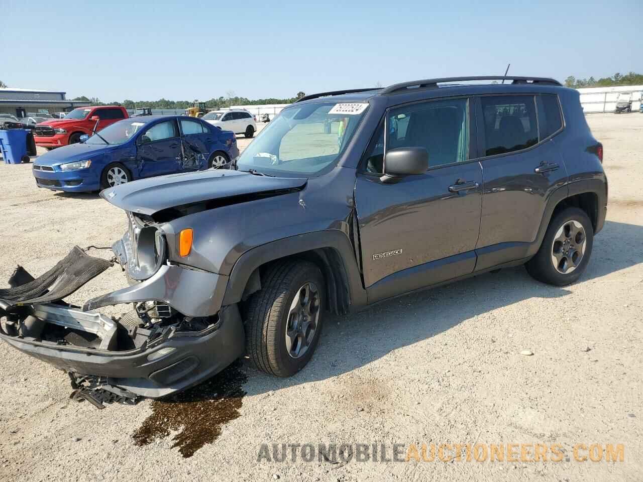 ZACCJAAT0GPE38840 JEEP RENEGADE 2016