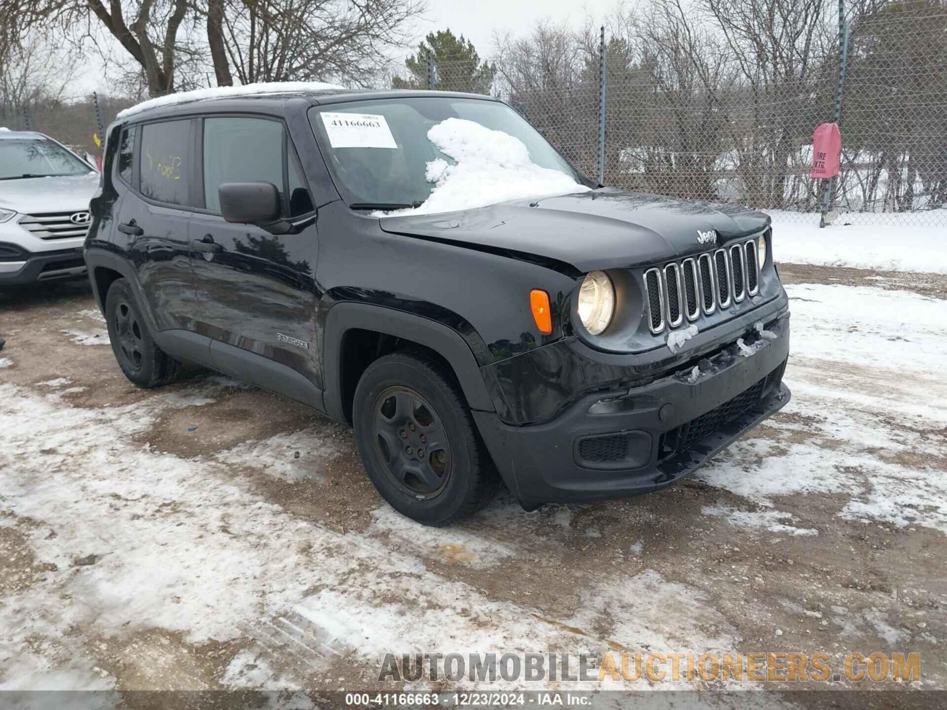 ZACCJAAT3FPB43570 JEEP RENEGADE 2015