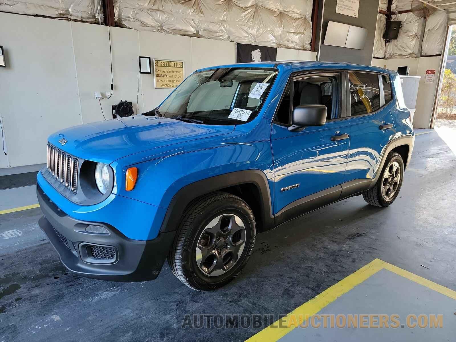 ZACCJAAT3FPB79033 Jeep Renegade 2015