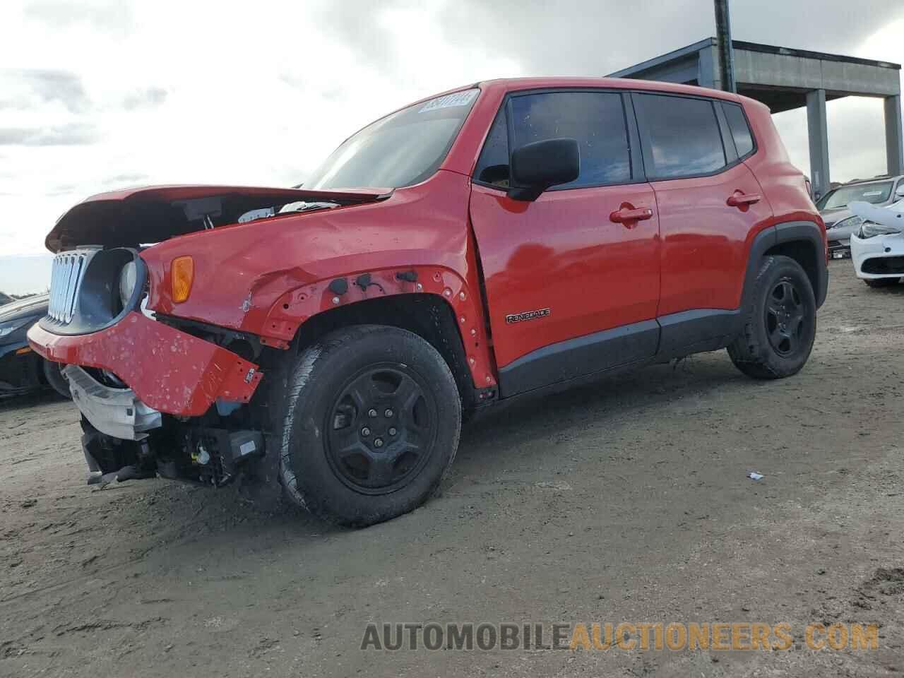 ZACCJAAT4GPD04171 JEEP RENEGADE 2016