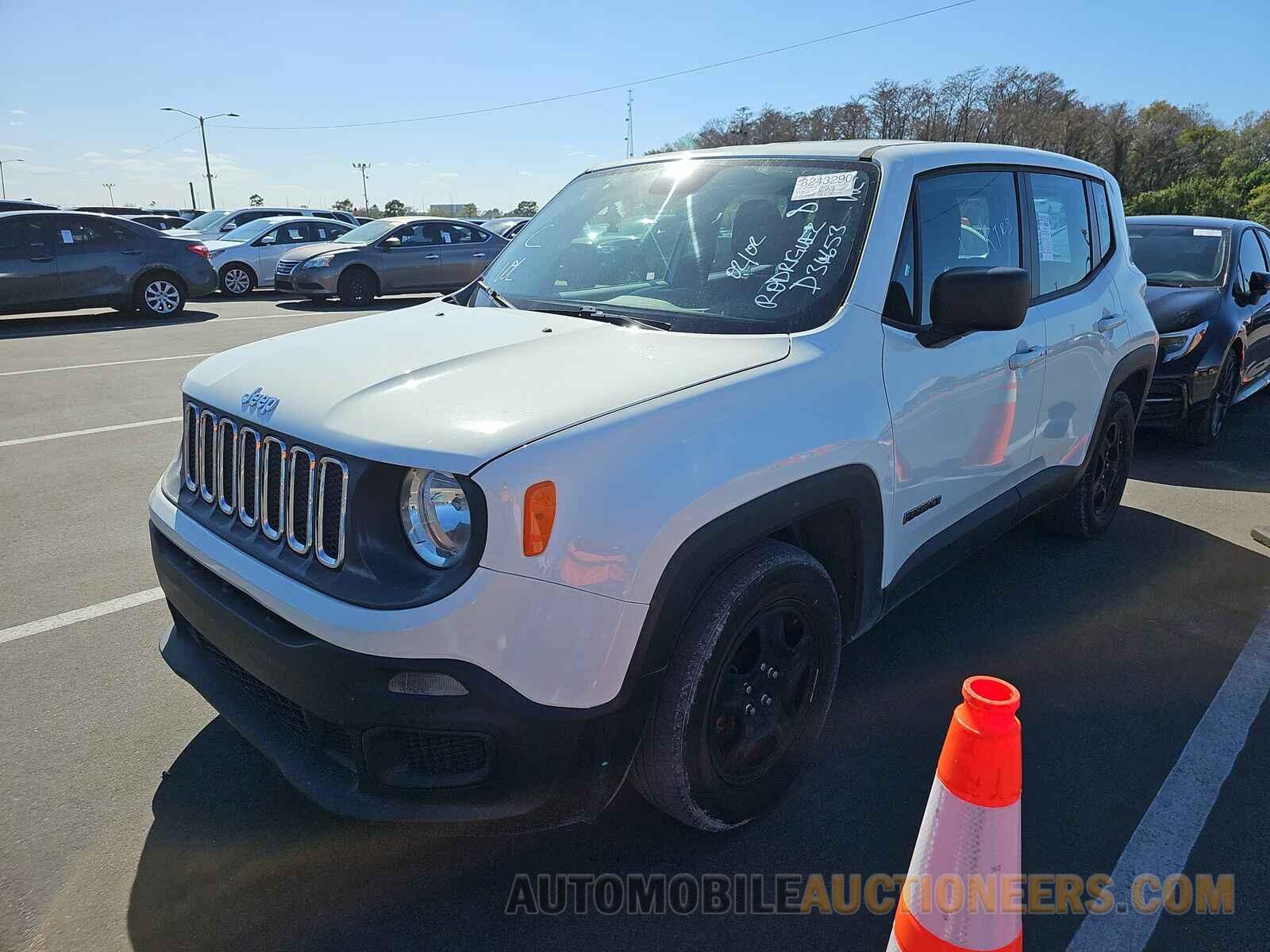 ZACCJAAT6GPD36653 Jeep Renegade 2016