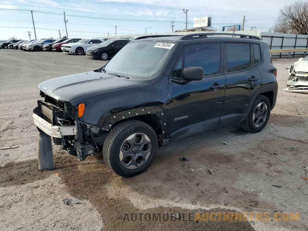 ZACCJAAT7GPD86624 JEEP RENEGADE 2016