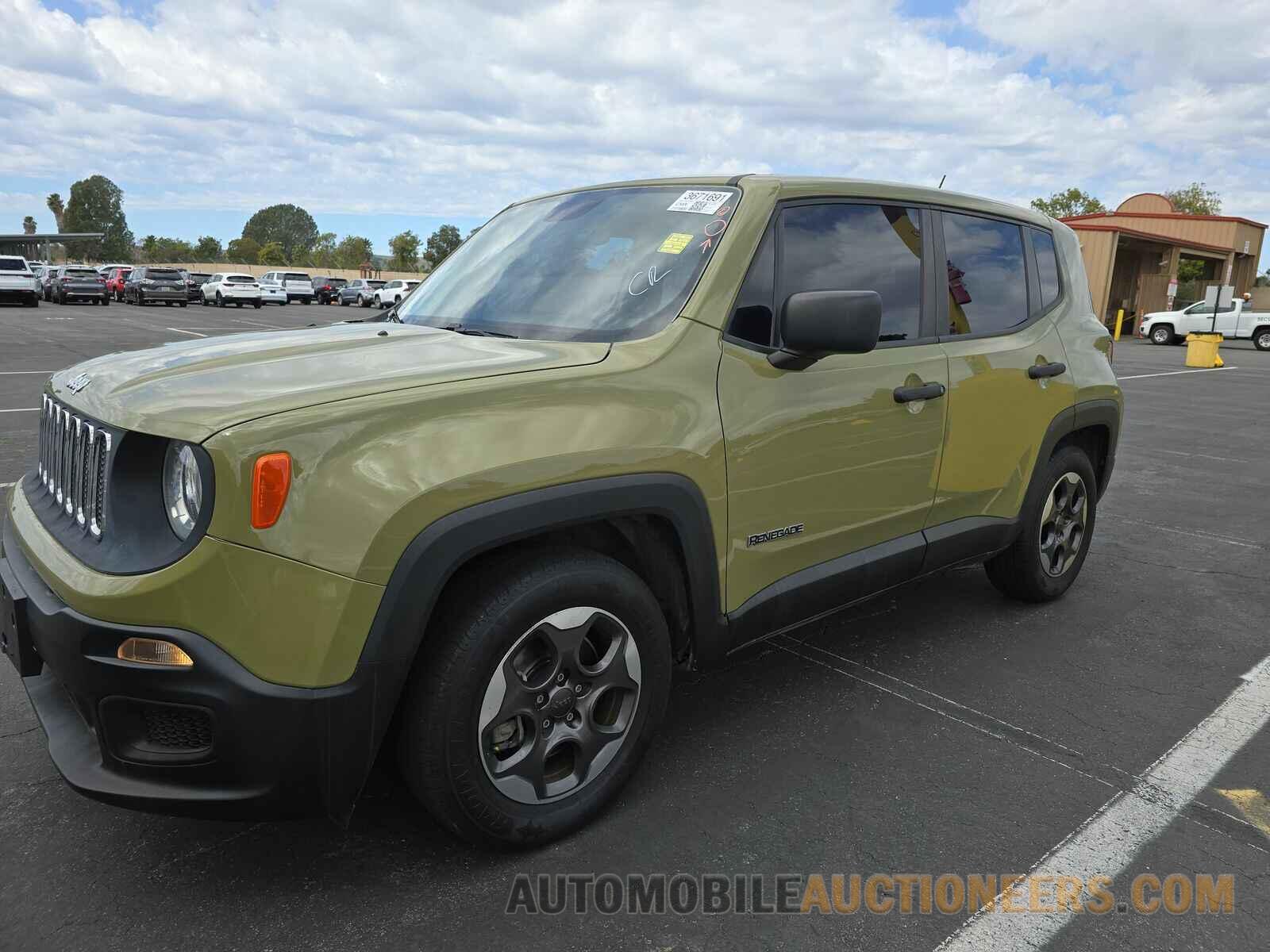 ZACCJAAT8FPB76838 Jeep Renegade 2015