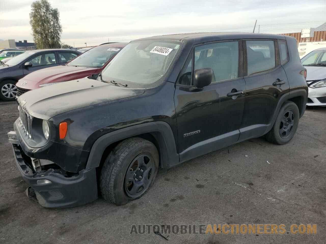 ZACCJAAT8GPE08775 JEEP RENEGADE 2016