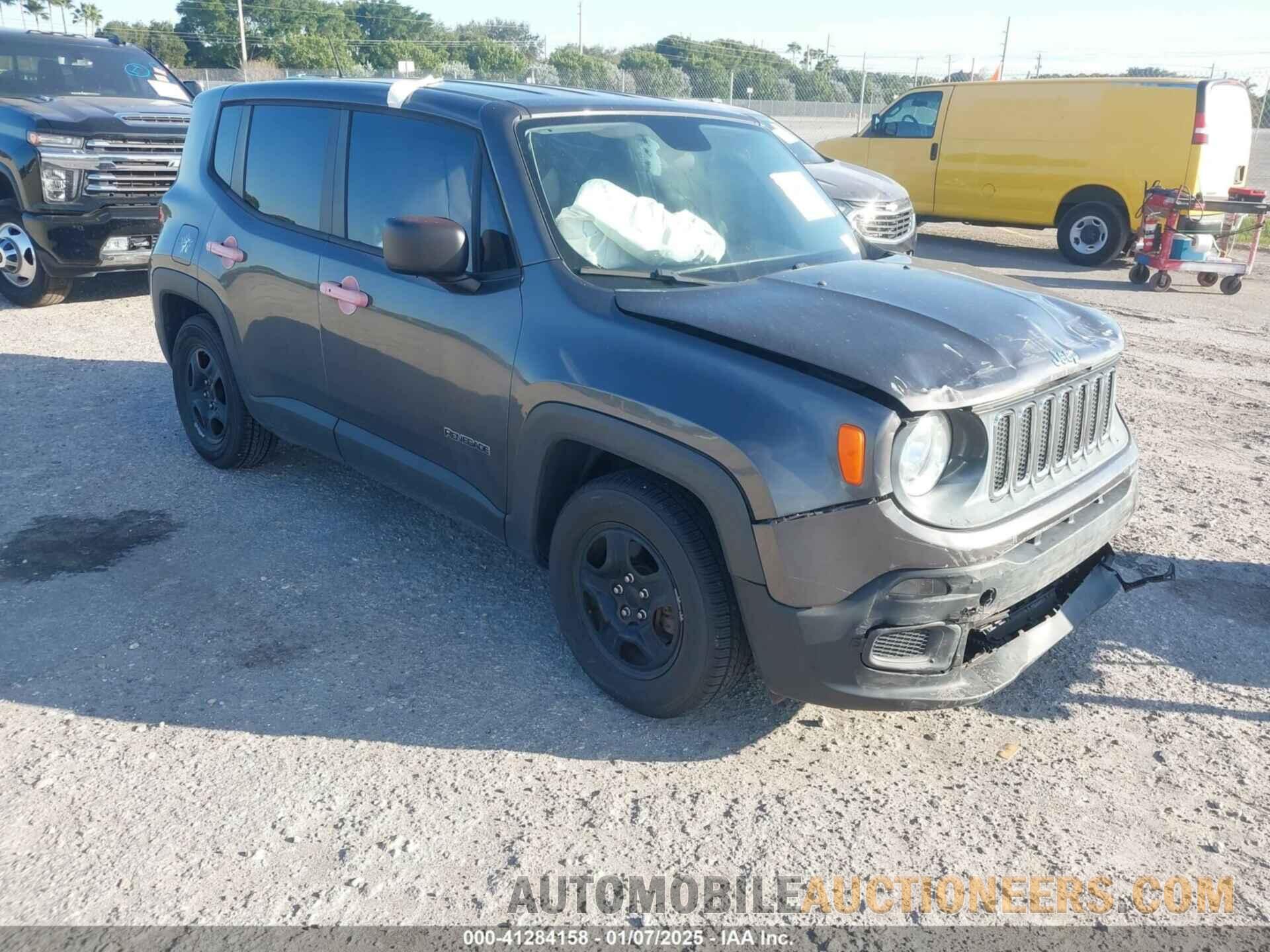 ZACCJAAT9GPD04442 JEEP RENEGADE 2016