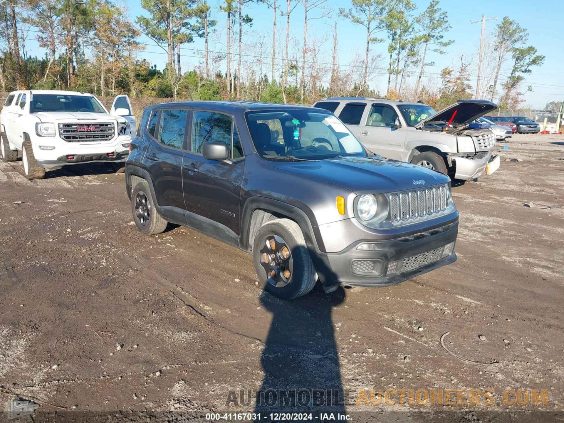 ZACCJAATXGPC78711 JEEP RENEGADE 2016