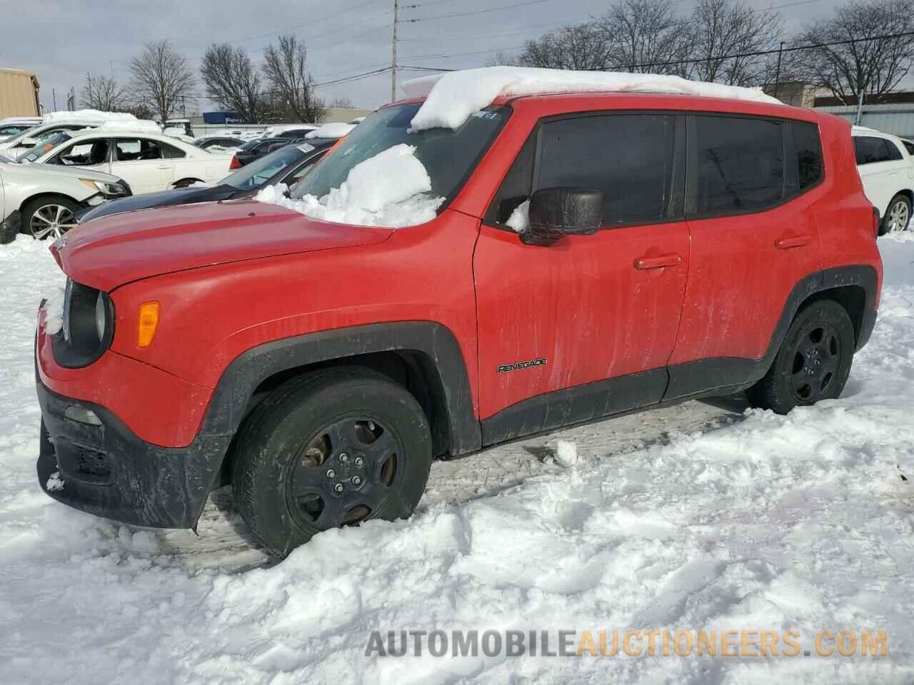 ZACCJAATXGPE33600 JEEP RENEGADE 2016