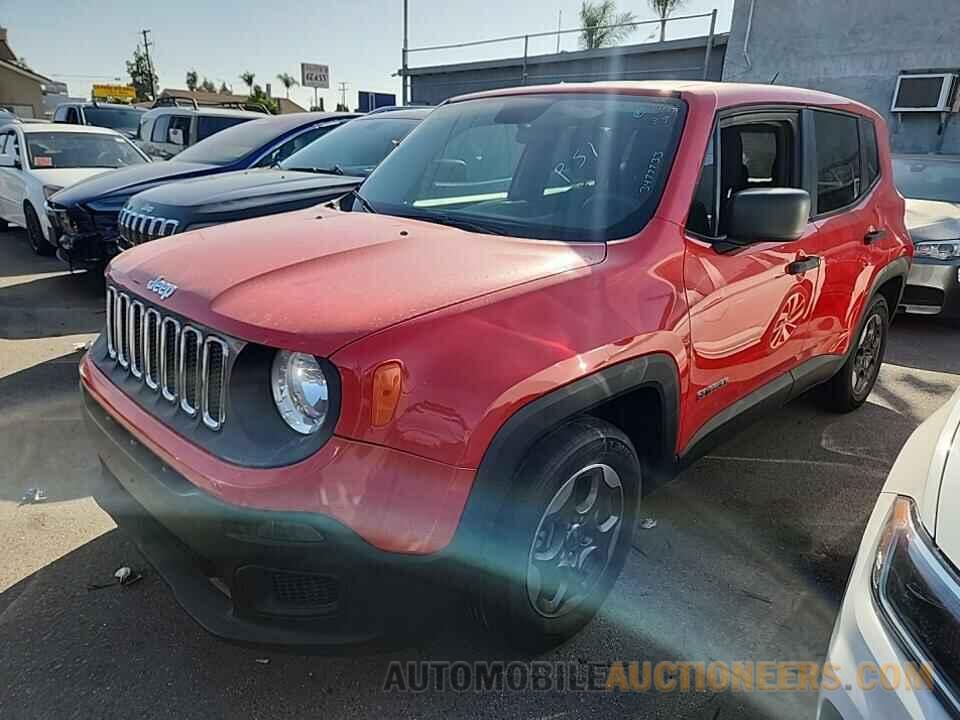 ZACCJAAW3GPC79578 Jeep Renegade 2016