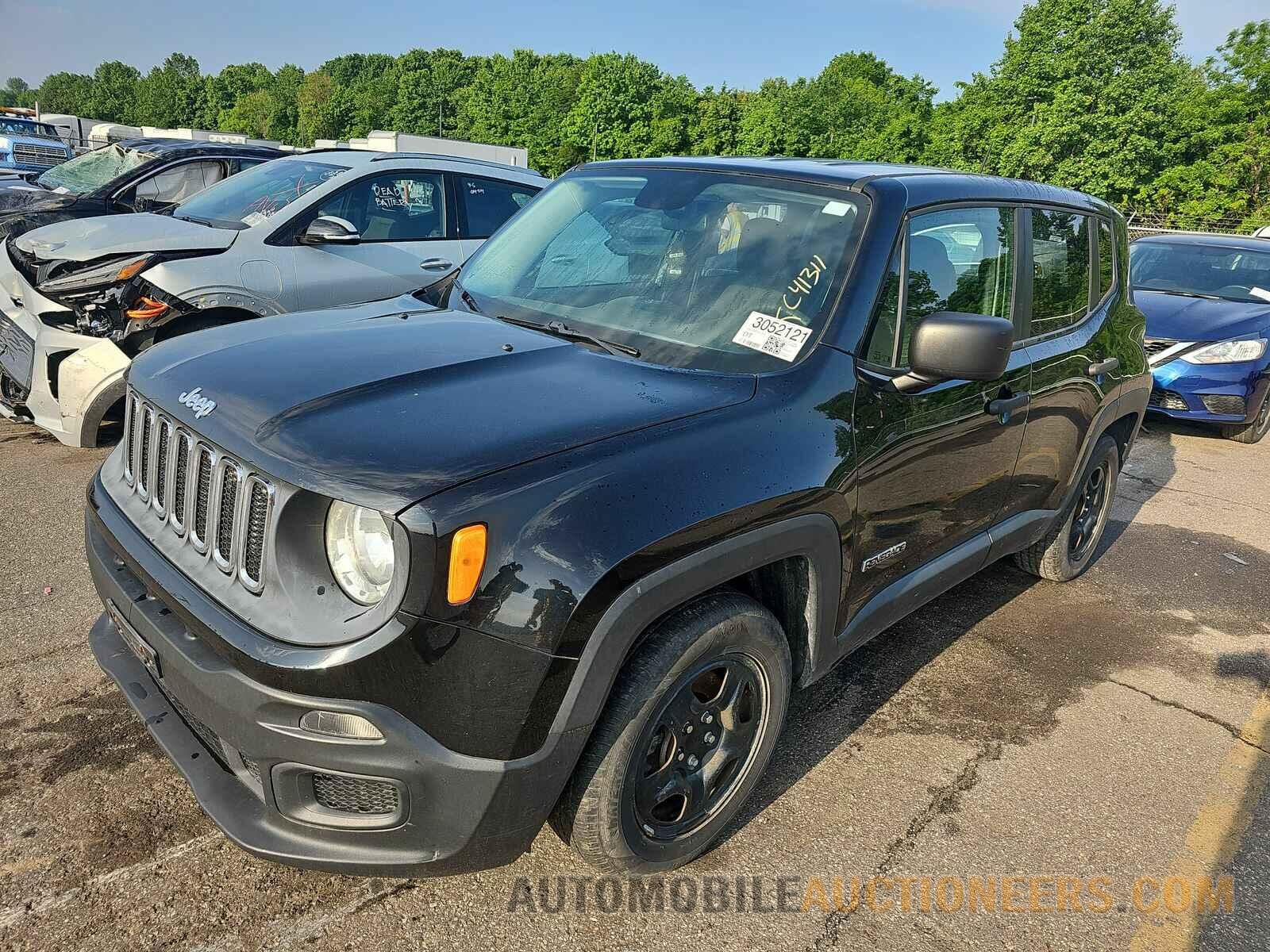 ZACCJAAW4GPC41311 Jeep Renegade 2016