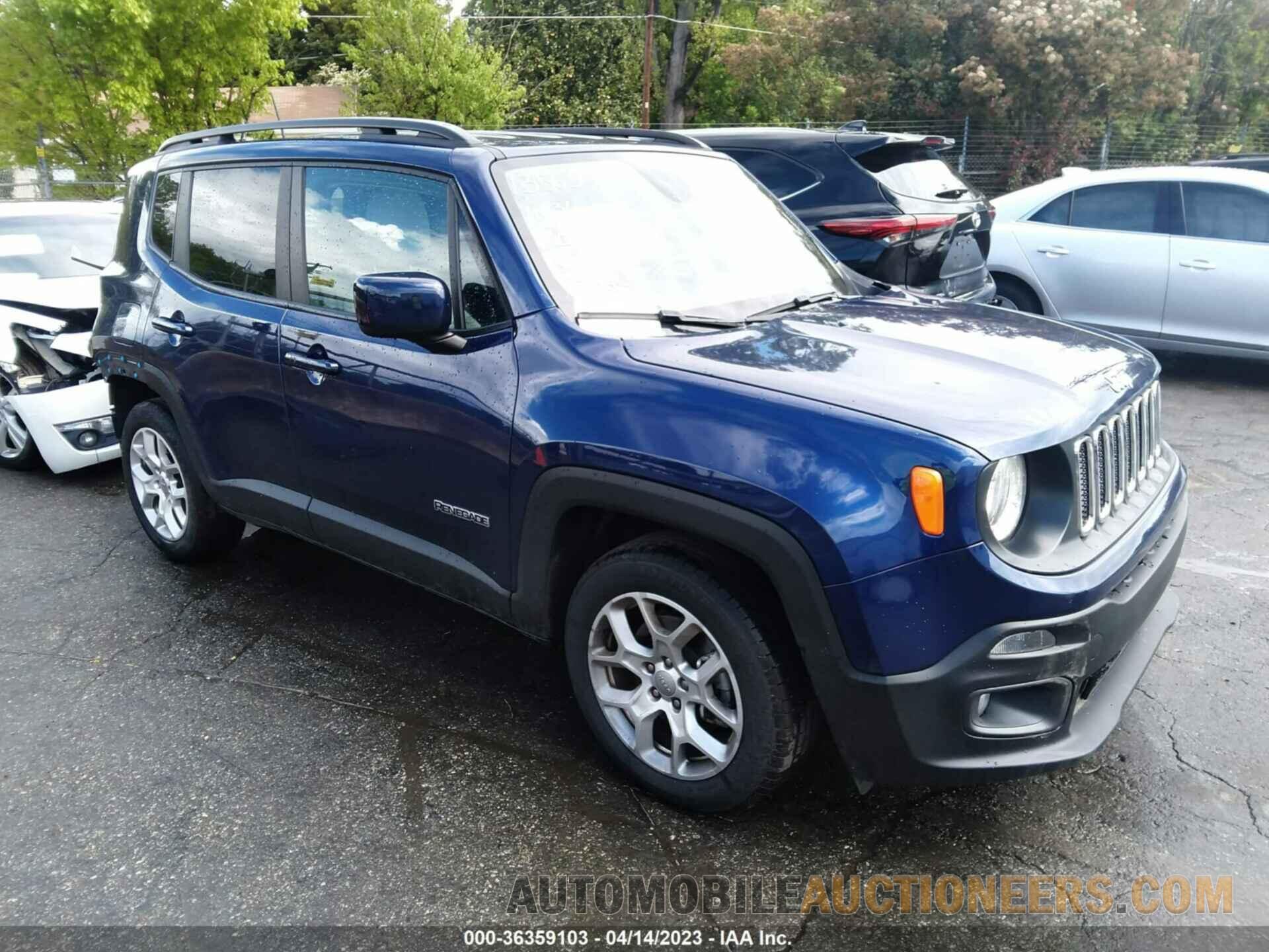 ZACCJABB0JPJ05774 JEEP RENEGADE 2018