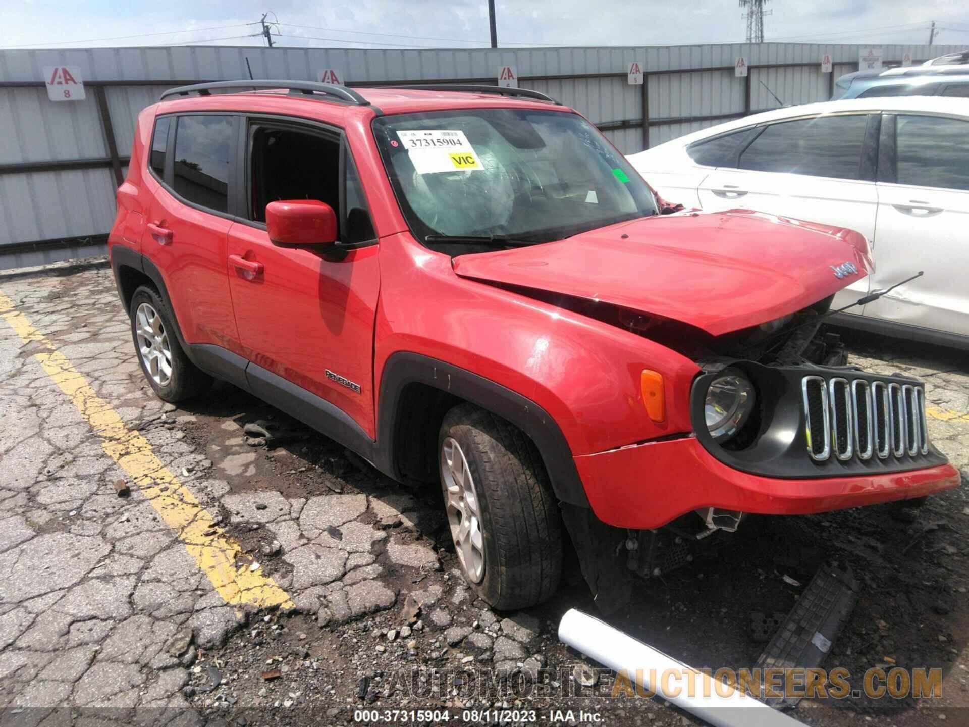 ZACCJABB0JPJ47541 JEEP RENEGADE 2018